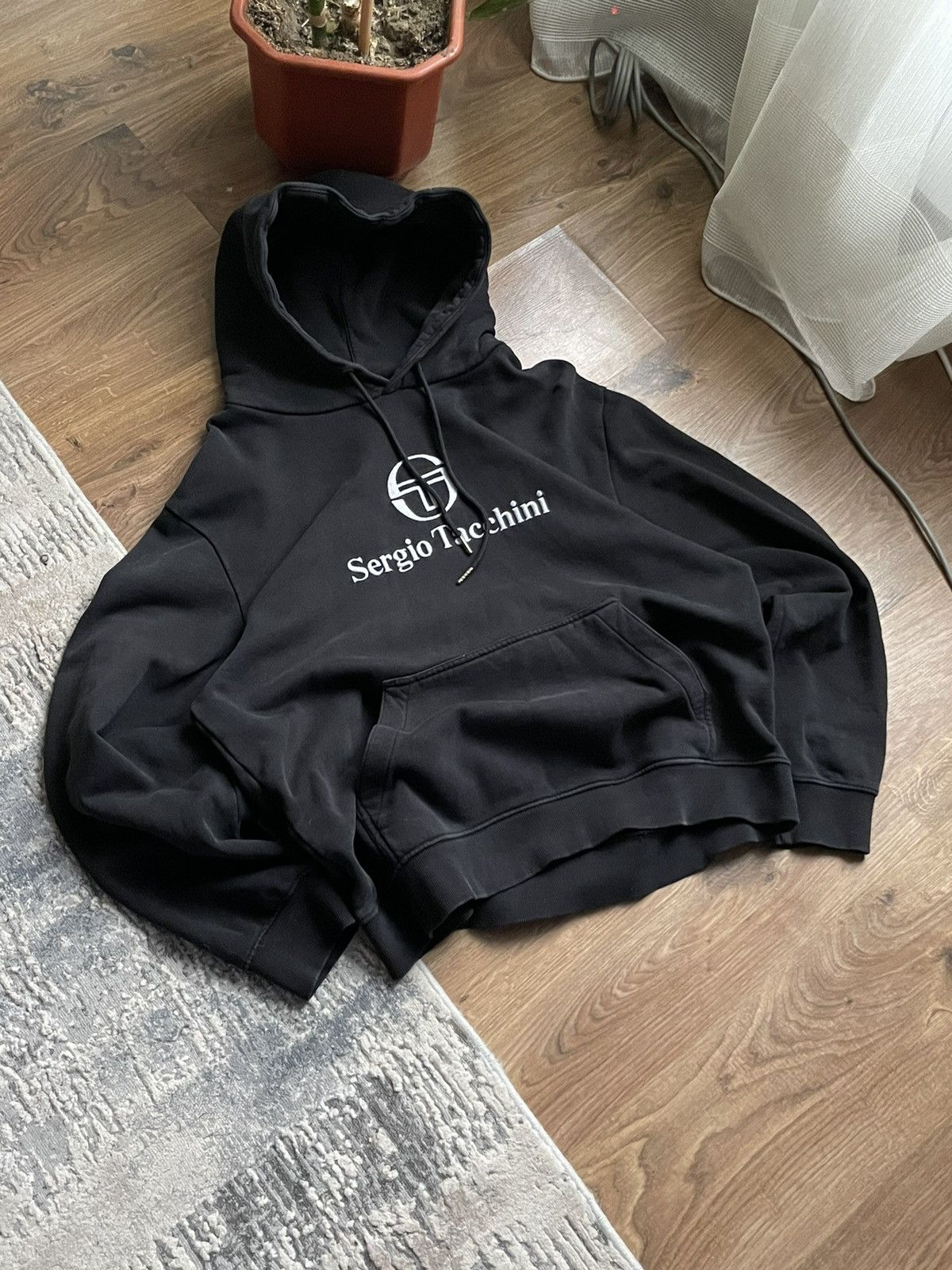 Other Sergio Taccini vintage big logo hoodie Size US XL / EU 56 / 4 - 2 Thumbnail