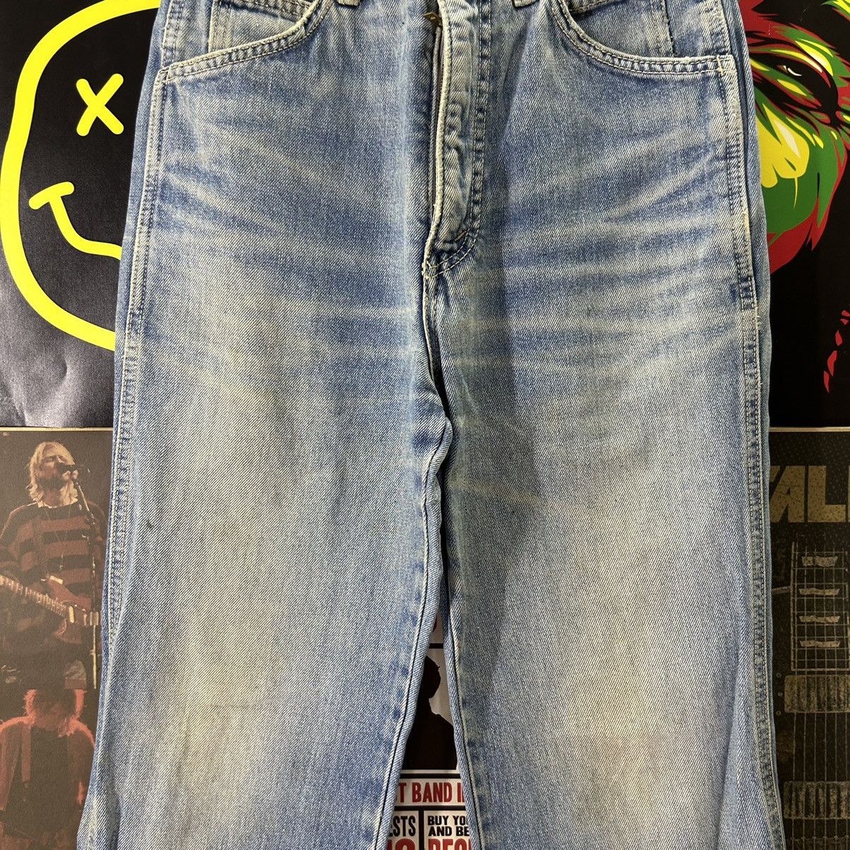 Vintage Vintage Japanese Blue Wash Jeans Size US 26 / EU 42 - 3 Thumbnail