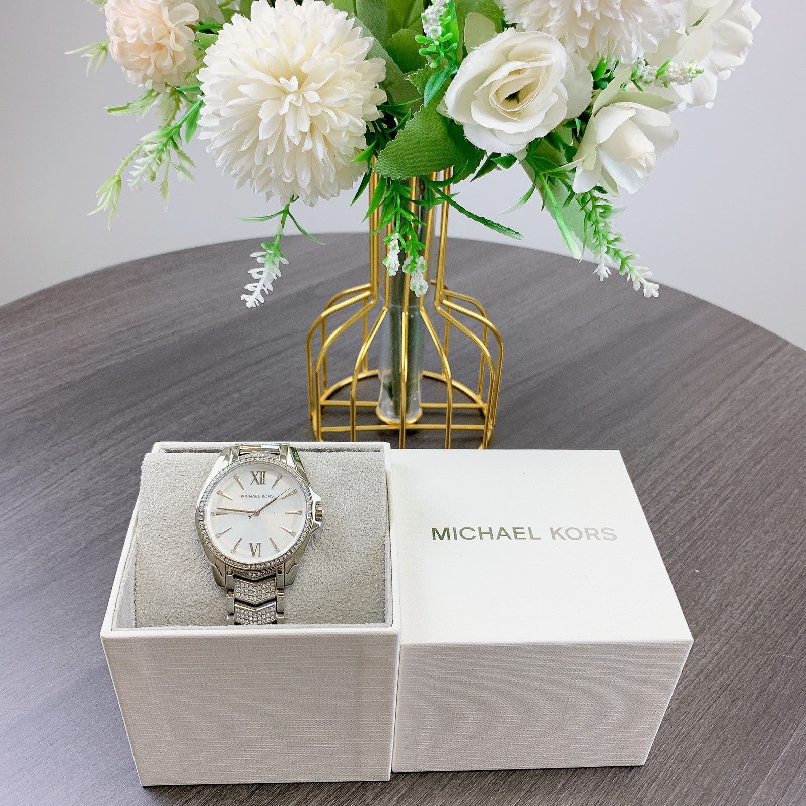 Michael Kors Michael Kors MK6687 Whitney Three-Hand Pavé Stainless Steel Size ONE SIZE - 4 Thumbnail