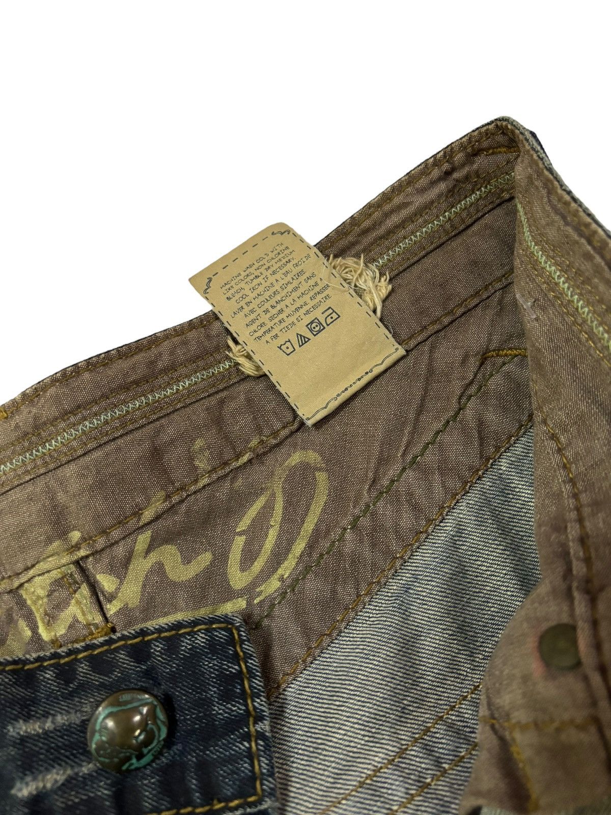 Other Vtg Y2k Stitch’s Nebraska Flared Jeans Size US 31 - 8 Thumbnail