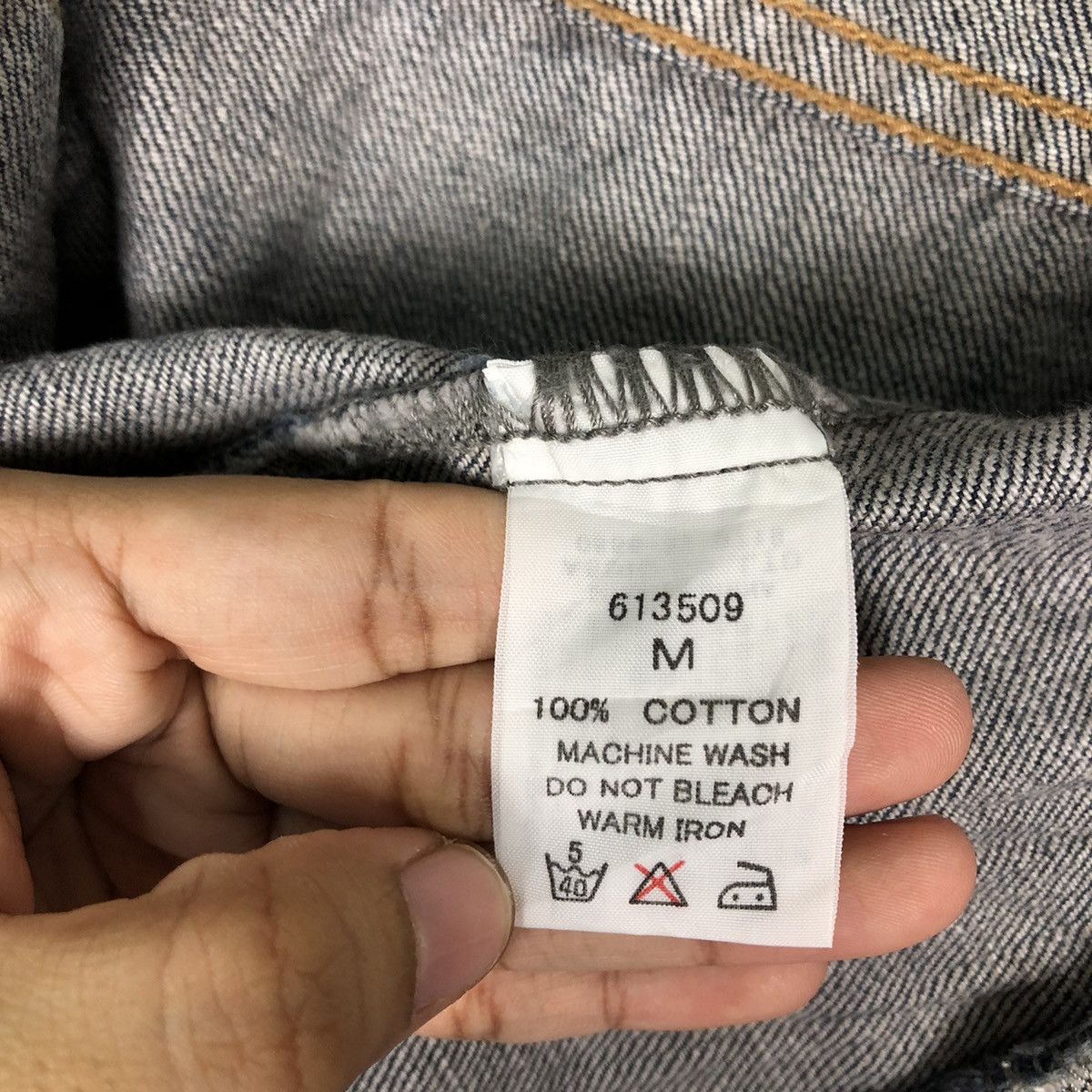 Japanese Brand 🔥Rare Distressed Denim Jacket Punk Design Herritage Stone Size US M / EU 48-50 / 2 - 14 Thumbnail
