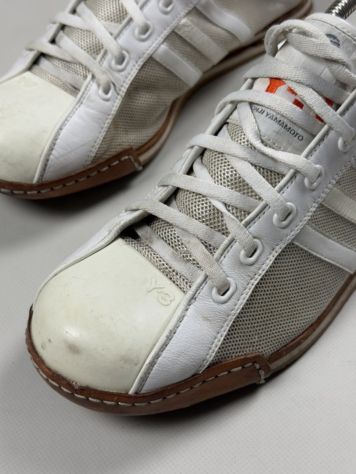 Y-3 Y-3 Yohji Yamamoto Adidas Men’s Low Top Sneakers Shoes Size US 9.5 / EU 42-43 - 13 Thumbnail
