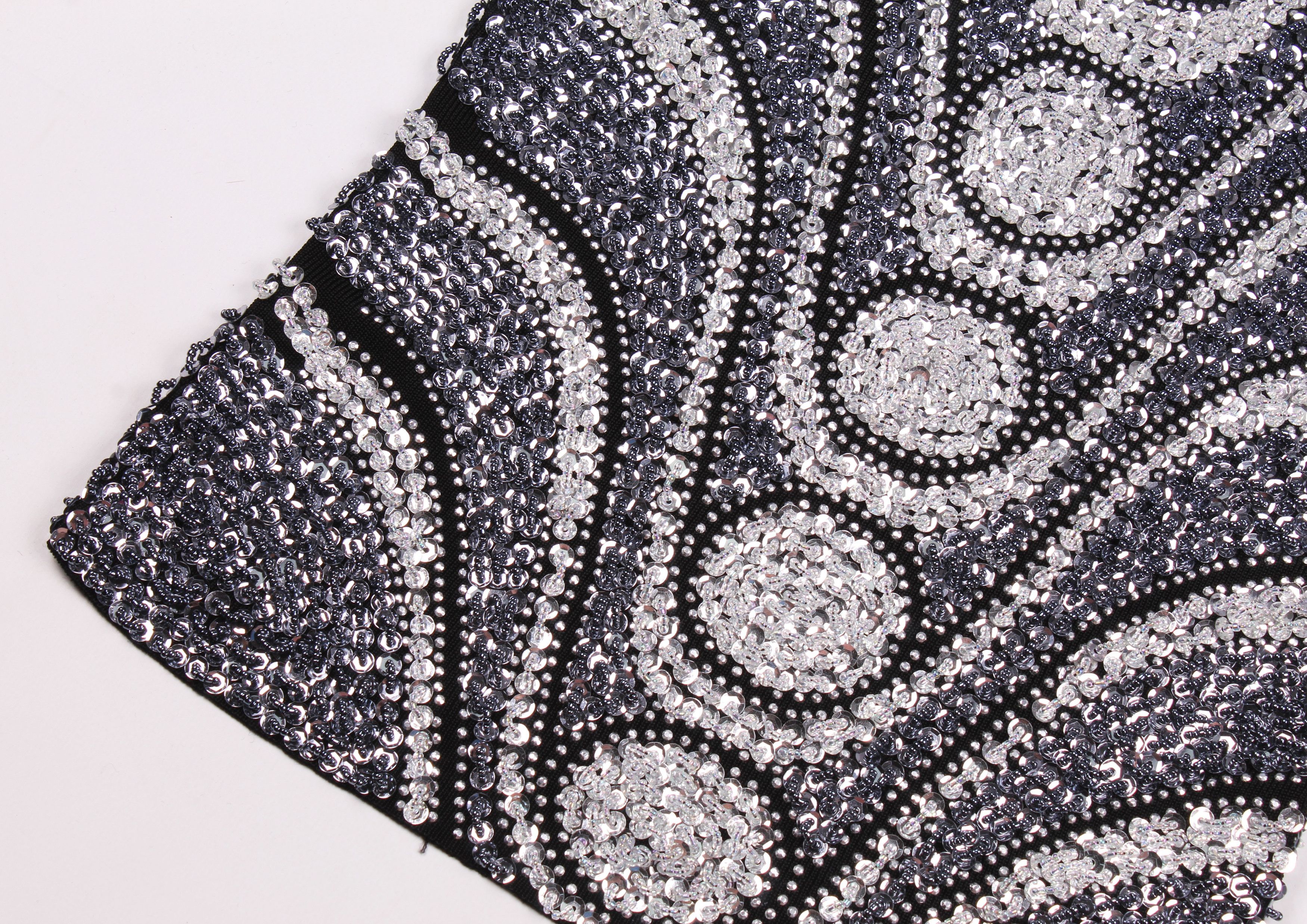 Vintage Vintage Angelie Beaded Y2K Glam Top Size S / US 4 / IT 40 - 6 Thumbnail