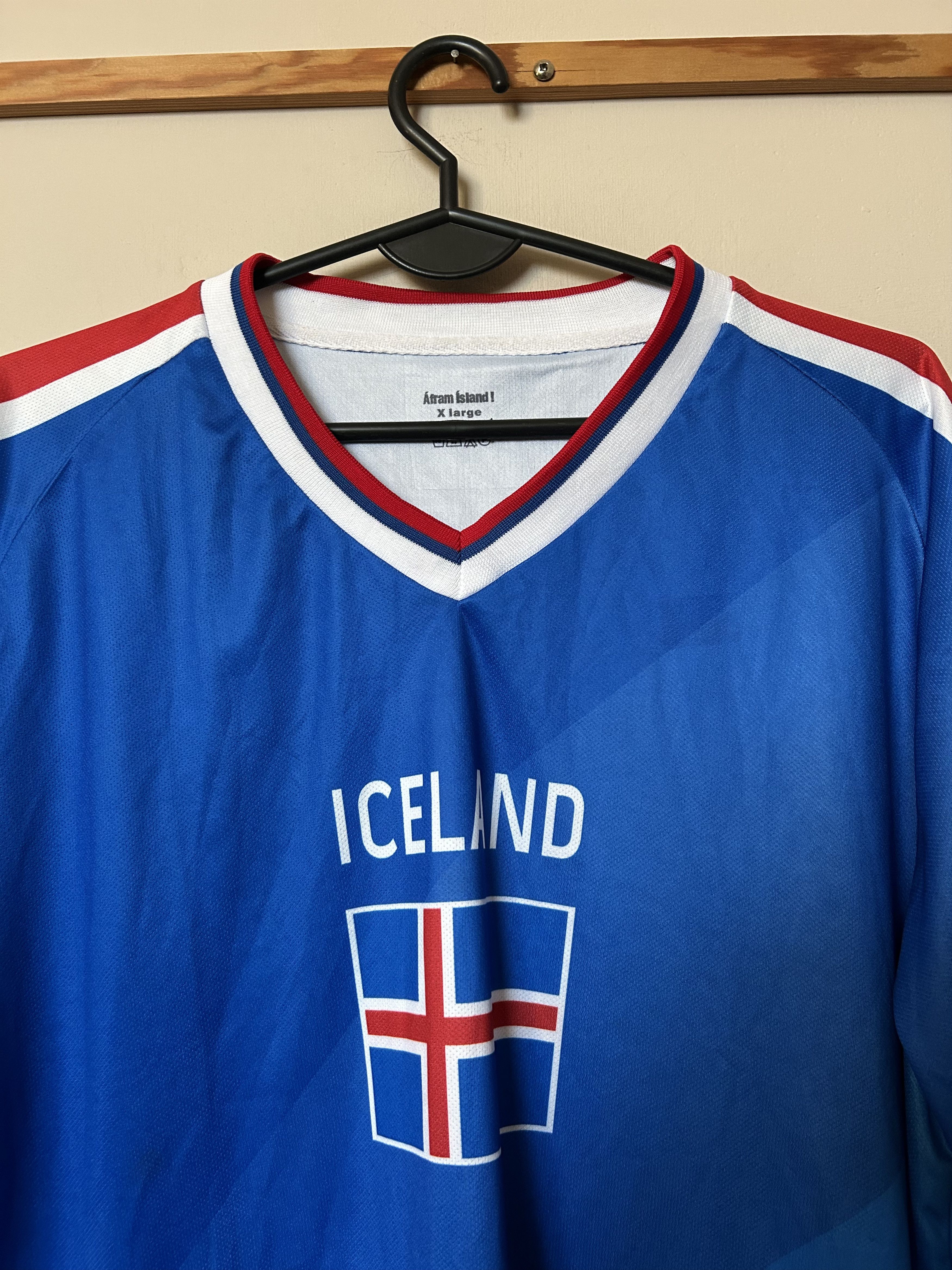 Other Rare shirt ICELAND - World Cup 2018 - XL - UNIQUE Size US L / EU 52-54 / 3 - 3 Thumbnail
