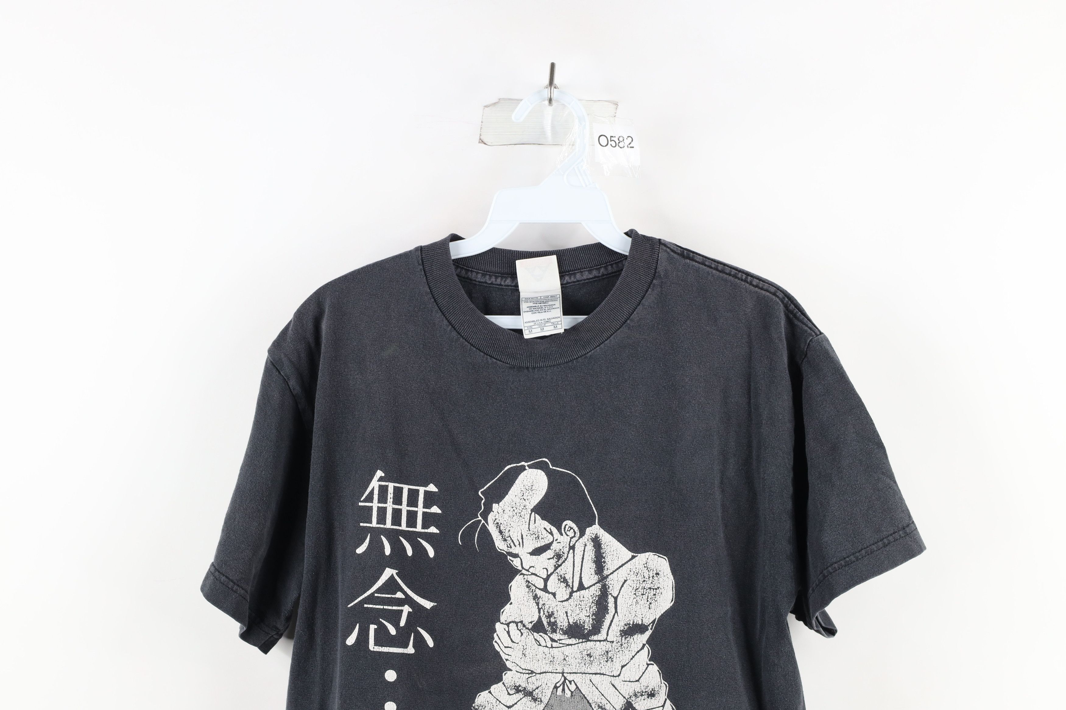 Vintage Vintage Thrashed No Thoughts Chinese Sensei T-Shirt Black Size US M / EU 48-50 / 2 - 2 Thumbnail