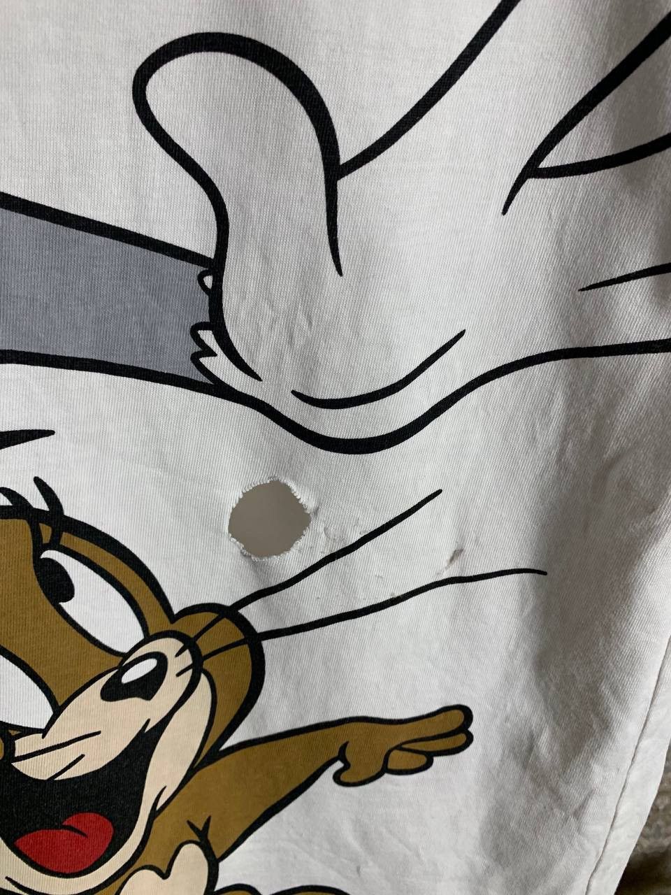 Cartoon Network VINTAGE TOM & JERRY DOUBLE PRINTED T-SHIRT RETRO MOVIE 90s Size US L / EU 52-54 / 3 - 5 Thumbnail