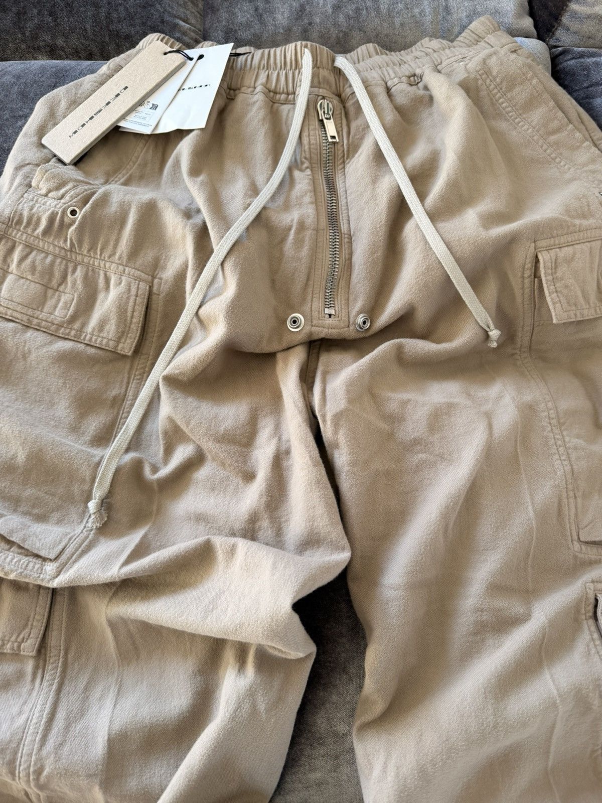 Rick Owens Drkshdw BNWT $885 Rick Owens Drkshdw Double Cargo Jumbo Belas Woven Size US 36 / EU 52 - 7 Thumbnail