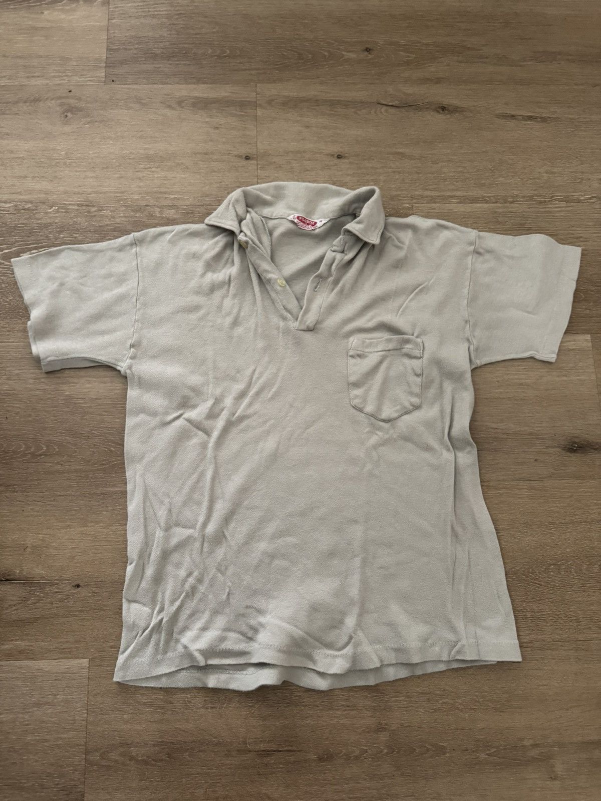 Japanese Brand × Pilgrim Surf + Supply × Vintage Vintage Pilgrim Surf Fitted Short Sleeve Polo Medium Size M / US 6-8 / IT 42-44 - 7 Thumbnail
