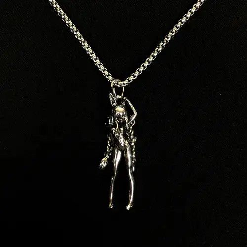 Jewelry Pretty Cool Girl Necklace Y2K Gothic Punk Chain Size ONE SIZE - 5 Thumbnail