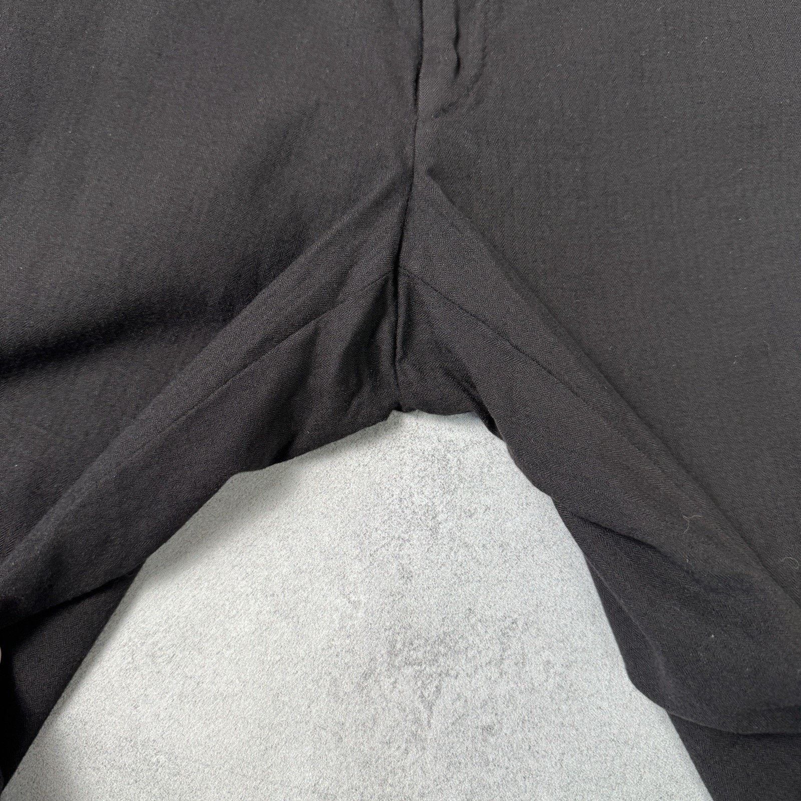 Gucci Vintage Men Gucci Wool Trousers Black Pants Size US 31 - 12 Thumbnail