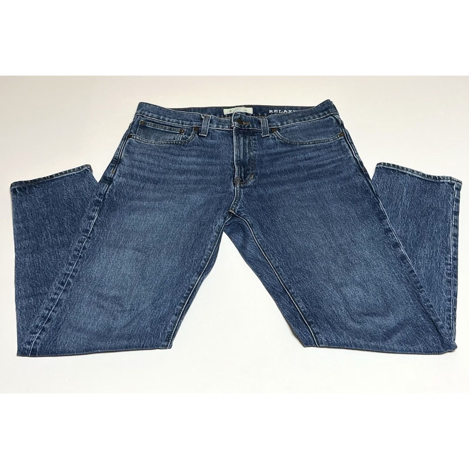Madewell Madewell Jeans Men’s Relaxed Taper Denim Blue 34x29 34x32 5-Pocket City Vintage No N/A Size US 34 / EU 50 - 2 Thumbnail