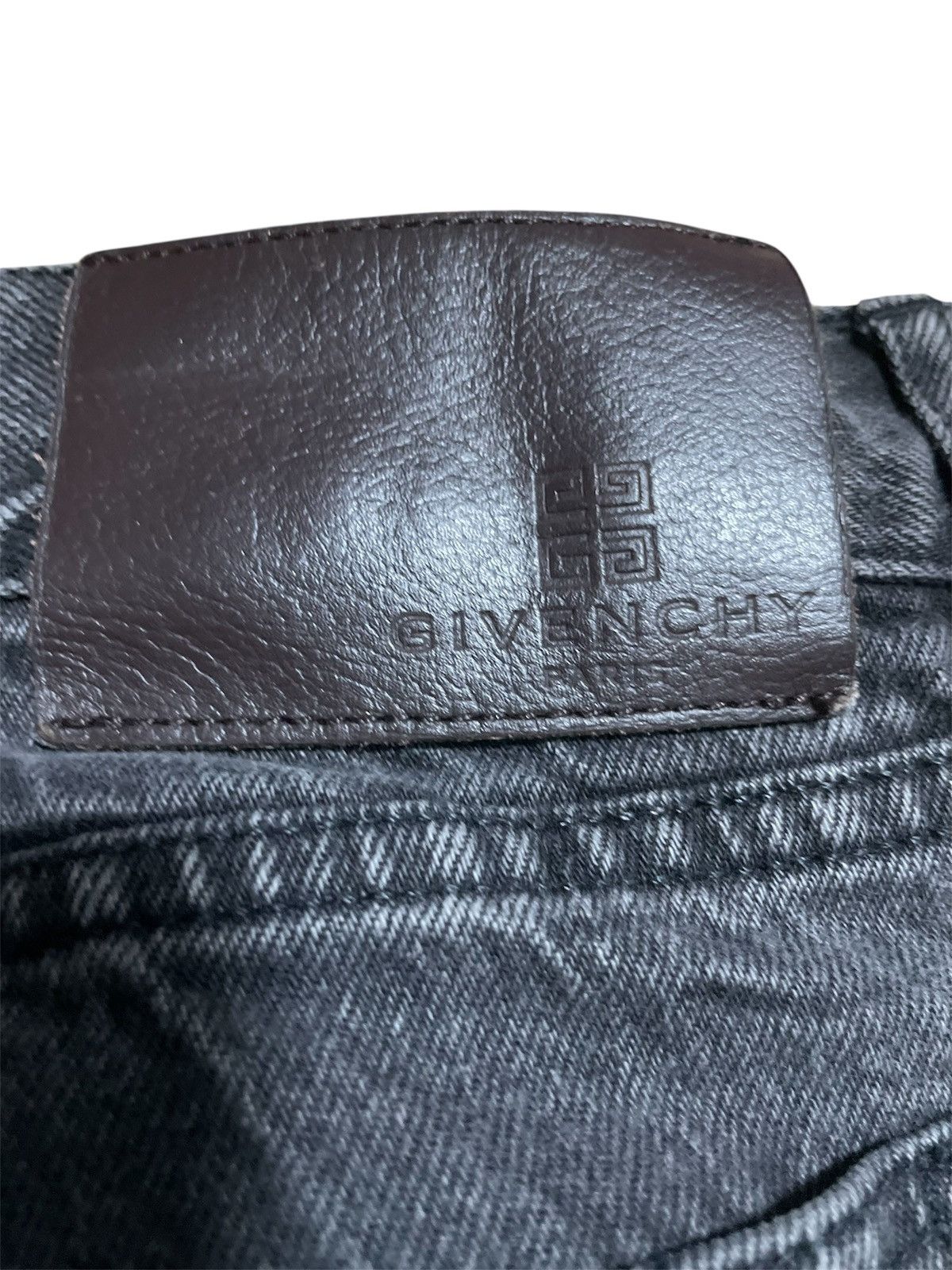 Givenchy Givenchy Side Logo Stripe Denim Jeans Fit Logo Jacquard Size US 31 - 5 Thumbnail