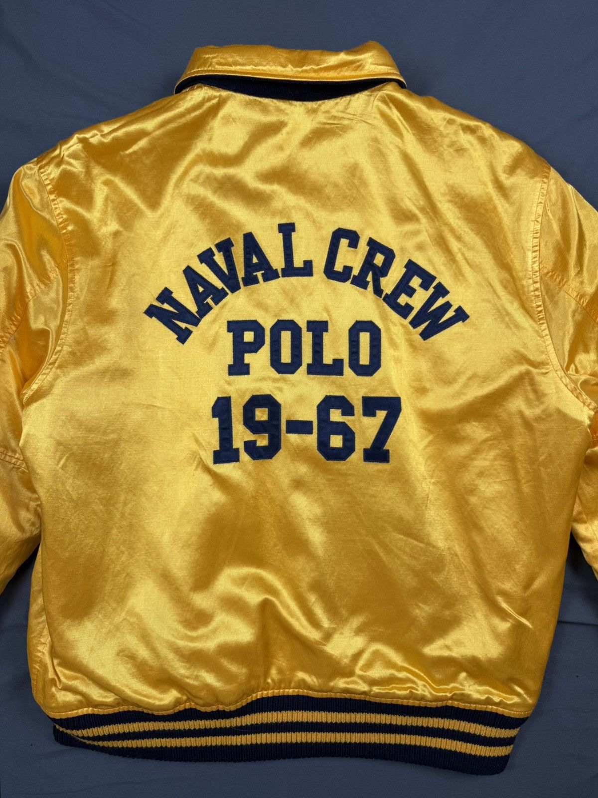 Polo Ralph Lauren Polo Ralph Lauren Sea Hornets Letterman Reversible Jacket XL Size US XL / EU 56 / 4 - 18 Thumbnail