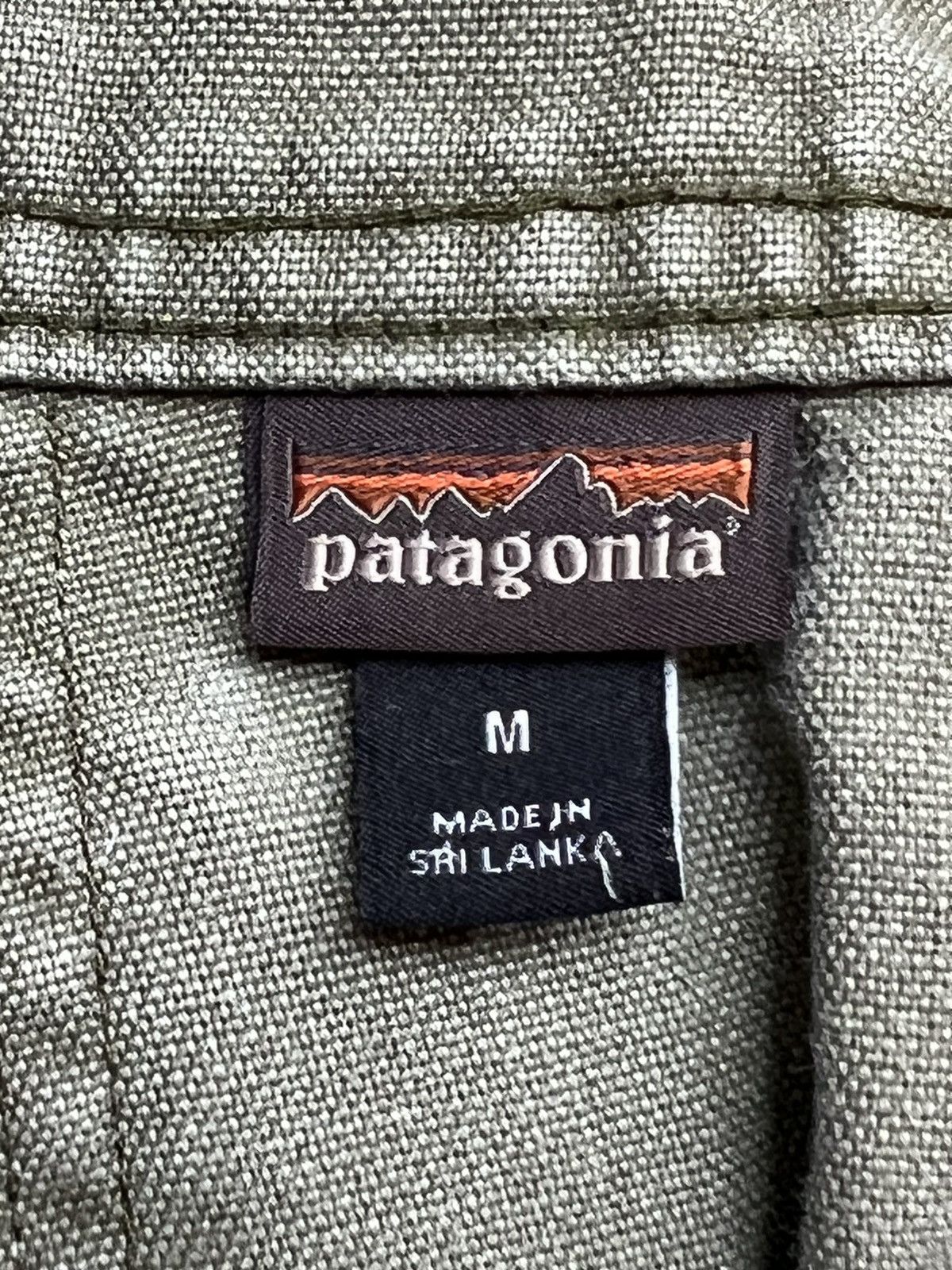 Patagonia Patagonia Hemp Canvas Double Knee Bib Overalls Green Paint Size 28" / US 6 / IT 42 - 3 Thumbnail