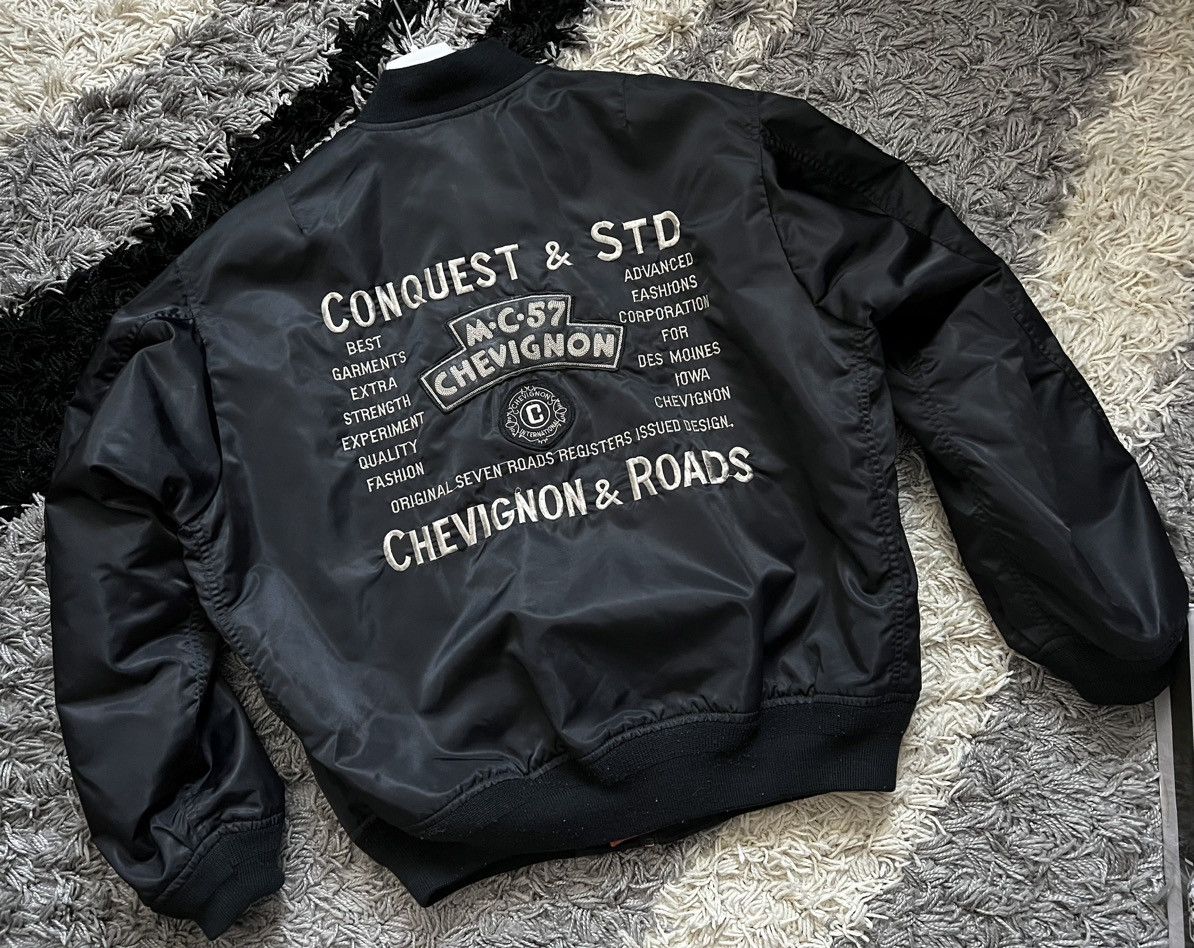 Chevignon × Vintage Vintage Chevignon bomber jacket Size US XL / EU 56 / 4 - 15 Thumbnail
