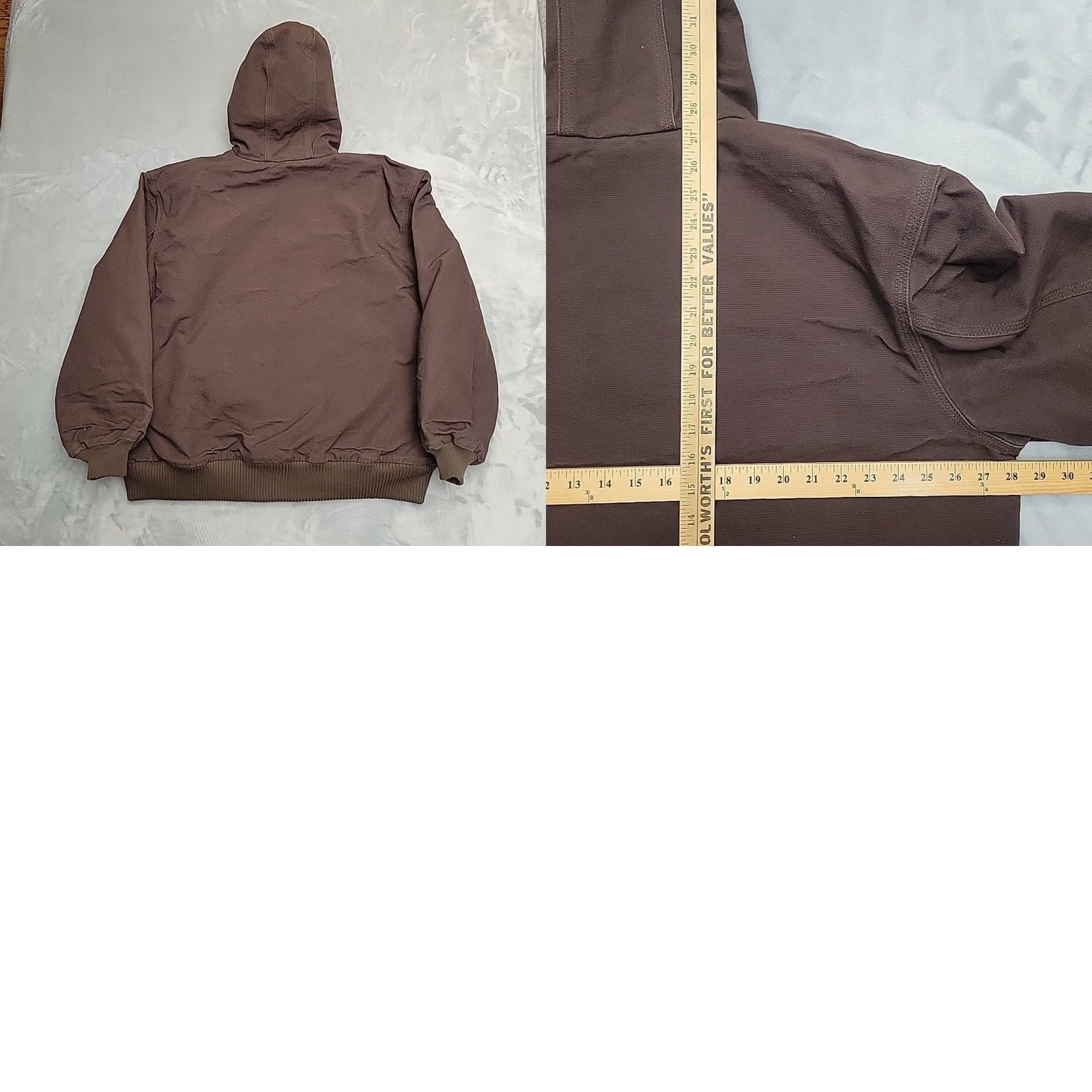 Carhartt VINTAGE Carhartt x Realtree Active Jacket Men XL Canvas Quilted Camo Hood Brown Lace? Size US XL / EU 56 / 4 - 8 Thumbnail