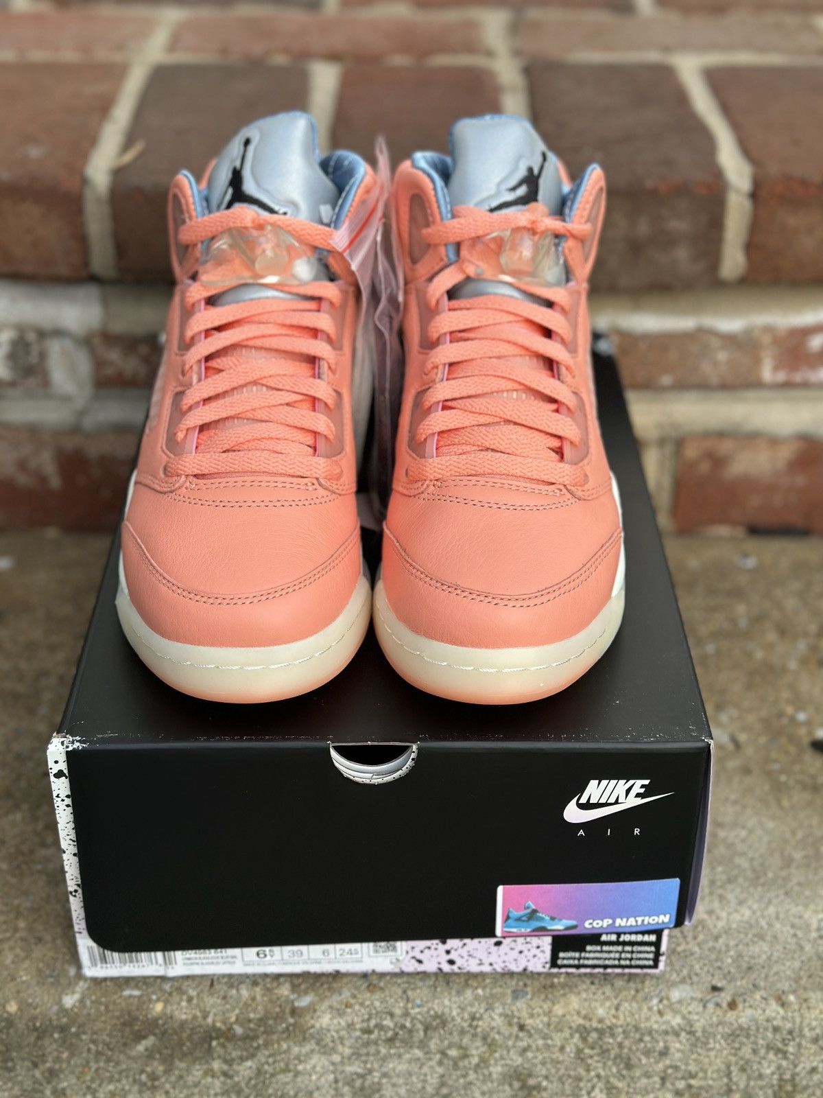 Dj Khaled × Jordan Brand Nike Air Jordan 5 Retro DJ Khaled We The Best Crimson Bliss Size US 6.5 / EU 39-40 - 3 Thumbnail