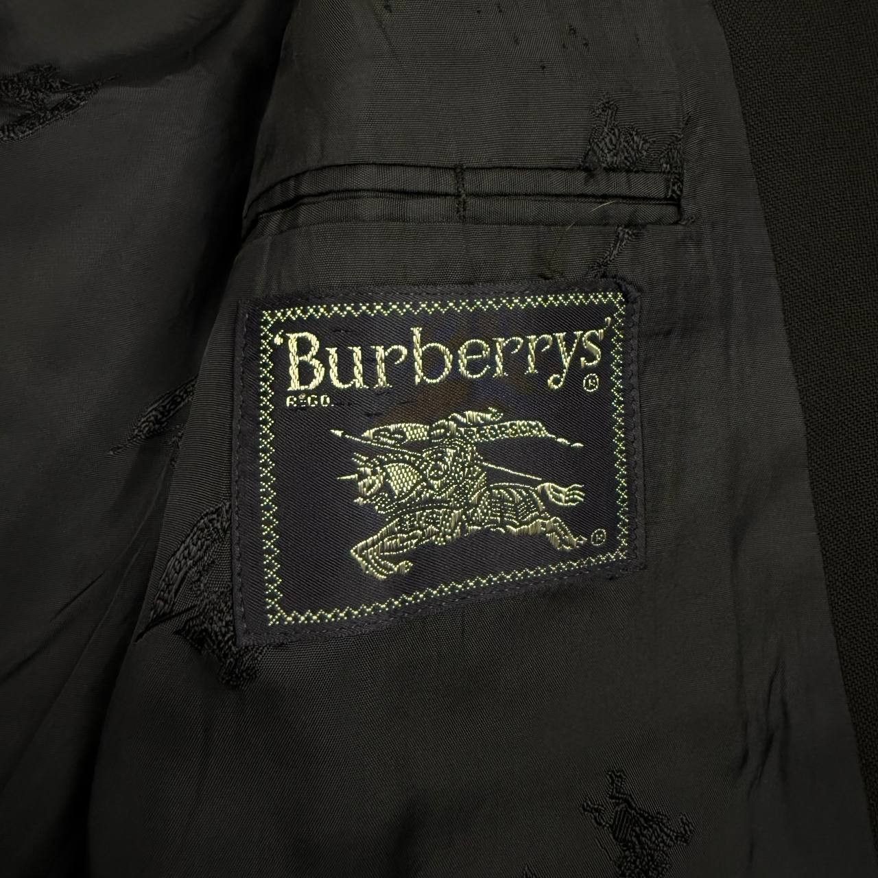 Burberry Burberry Double Breasted Blazer Golden Buttons Size XL Size 50R - 7 Thumbnail