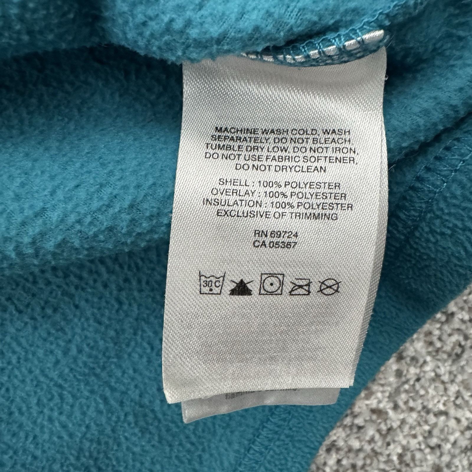 Columbia Columbia Fleece Coat Women Large High Neck Gorpcore Quilted Size L / US 10 / IT 46 - 6 Thumbnail