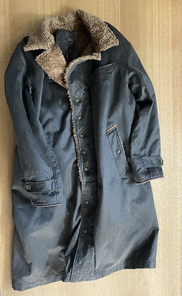 Engineered Garments Storm Coat-Coated Twill-Dk.Olive Size US M / EU 48-50 / 2 - 2 Thumbnail