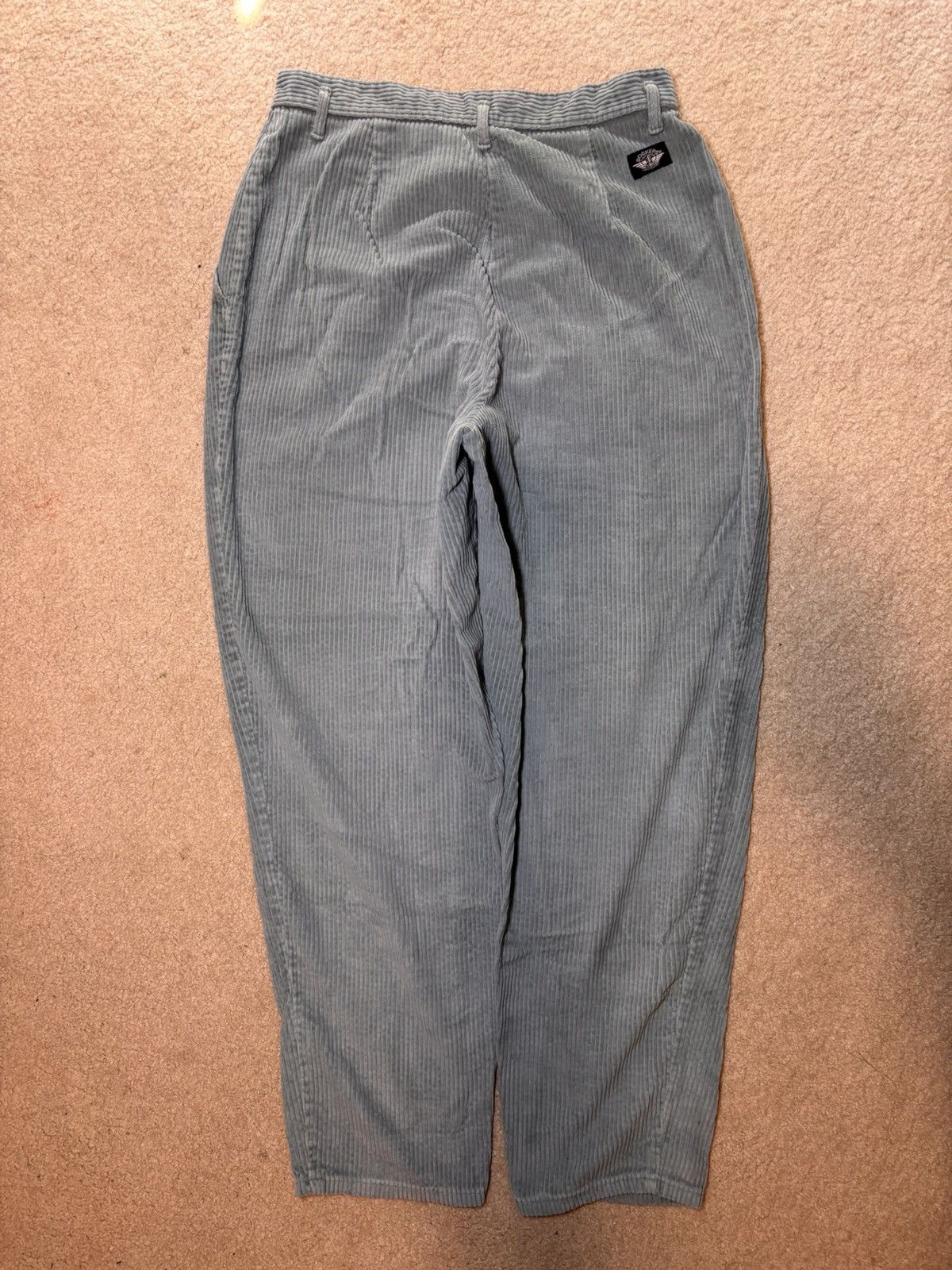 Dockers Dockers Corduroy Pants Womens Size 14 Blue Cuffed Relax Fit Size 36" / US 14 / IT 50 - 3 Thumbnail