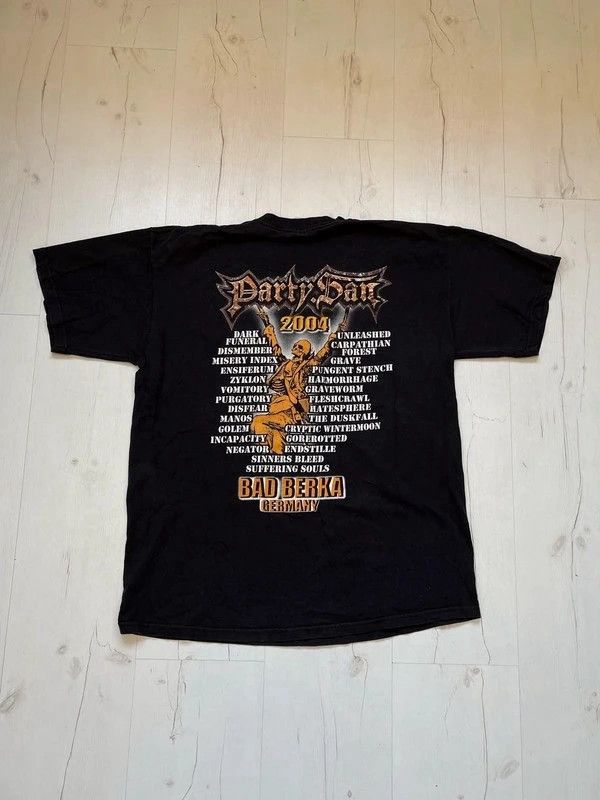 Fruit Of The Loom Fruit of the Loom Sz L Party San 2004 Hell Is Here Skull Size US L / EU 52-54 / 3 - 2 Thumbnail