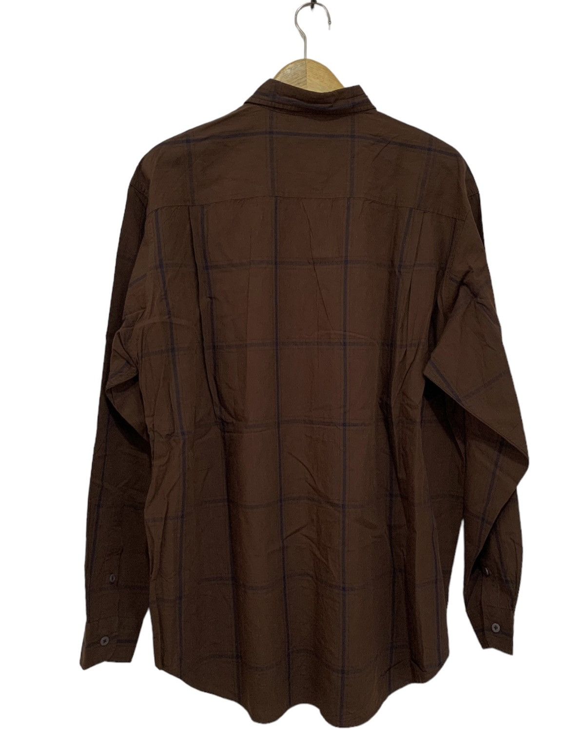 Yohji Yamamoto Vintage A.A.R yohji yamamoto d’urban plaid button up shirt Size US L / EU 52-54 / 3 - 2 Thumbnail