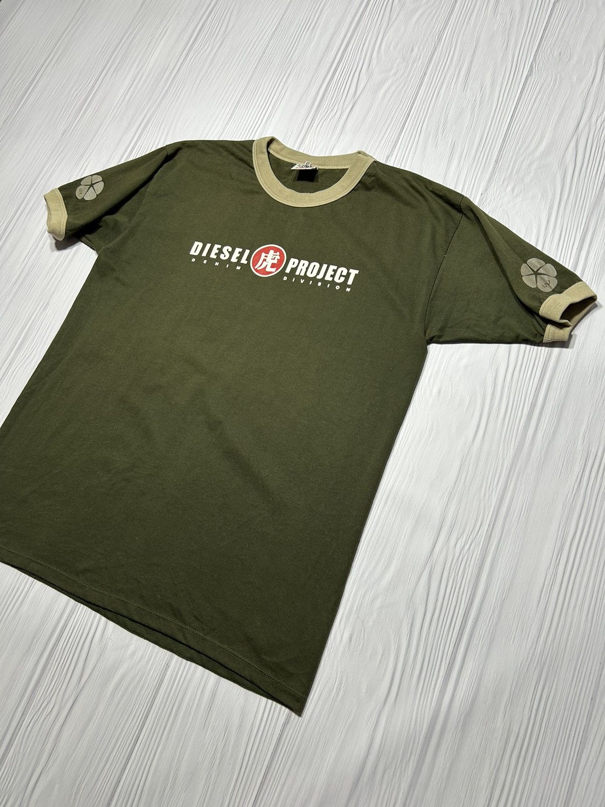 Diesel 🇯🇵 Vintage 90s Diesel Project Japan Big logo t-shirt Rare Size US XL / EU 56 / 4 - 2 Thumbnail