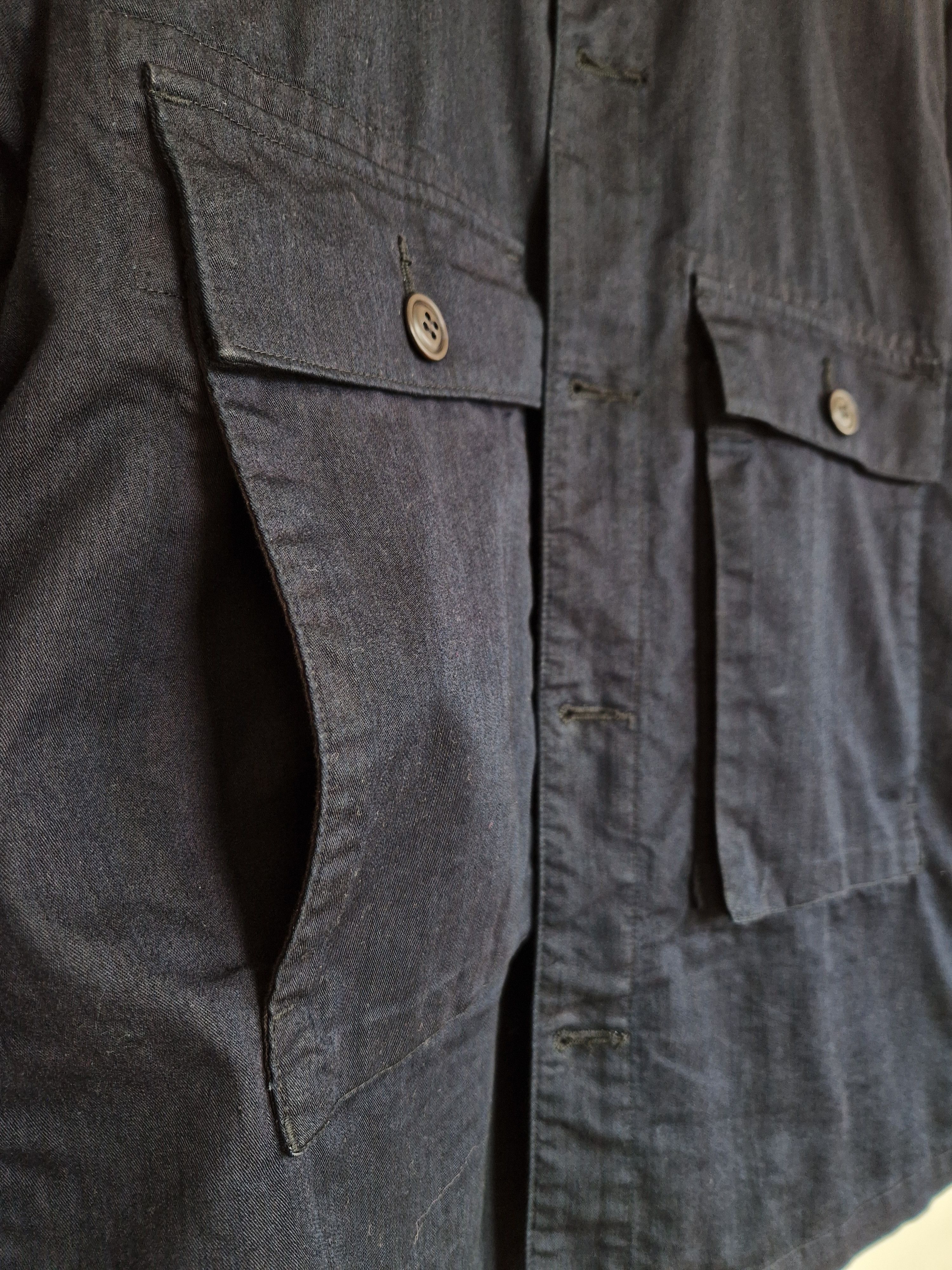 Blue Blue Japan Indigo-dyed Cargo Shirt Size US M / EU 48-50 / 2 - 4 Thumbnail