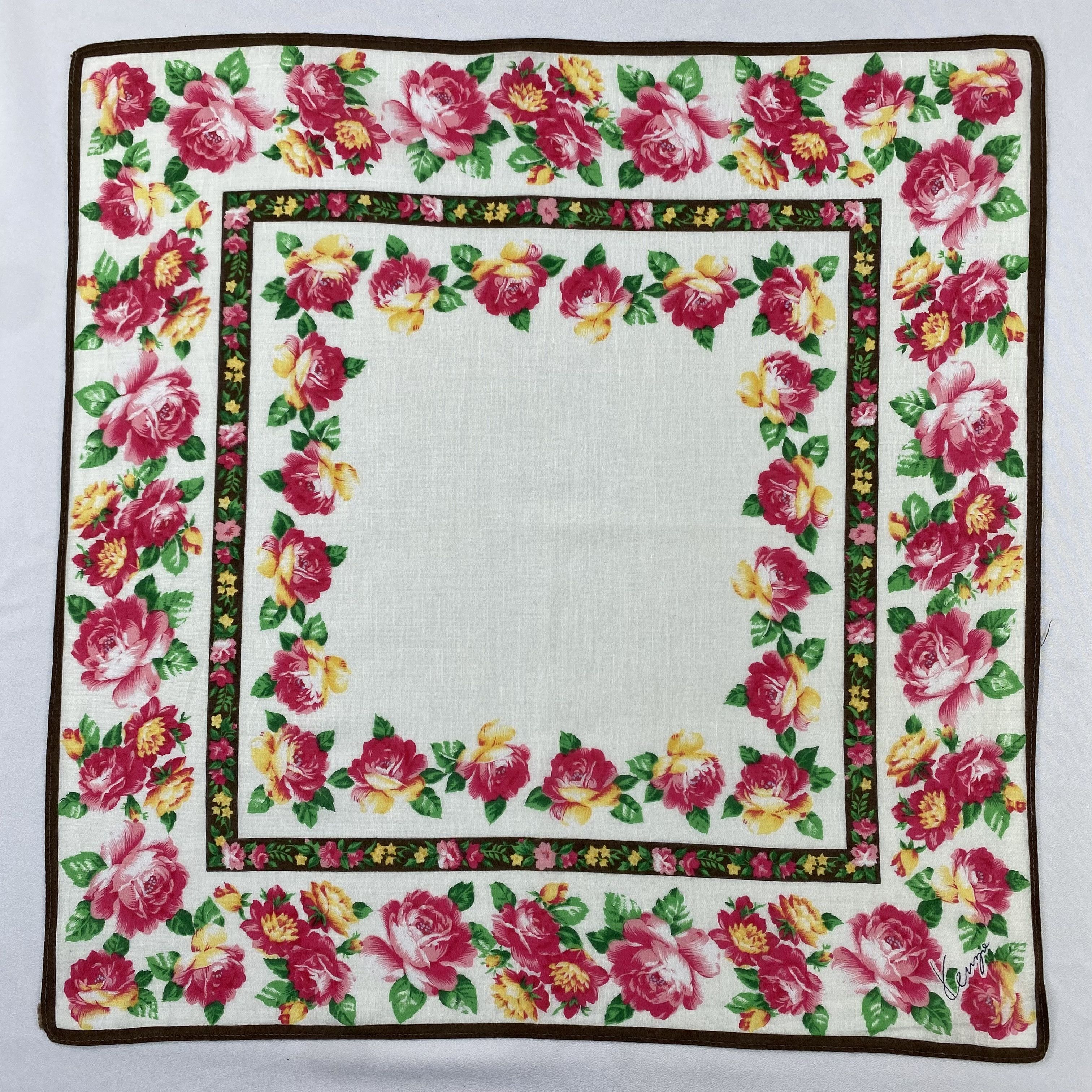 Kenzo Kenzo Handkerchief / Bandana / Neckerchief C863 Size ONE SIZE - 3 Thumbnail