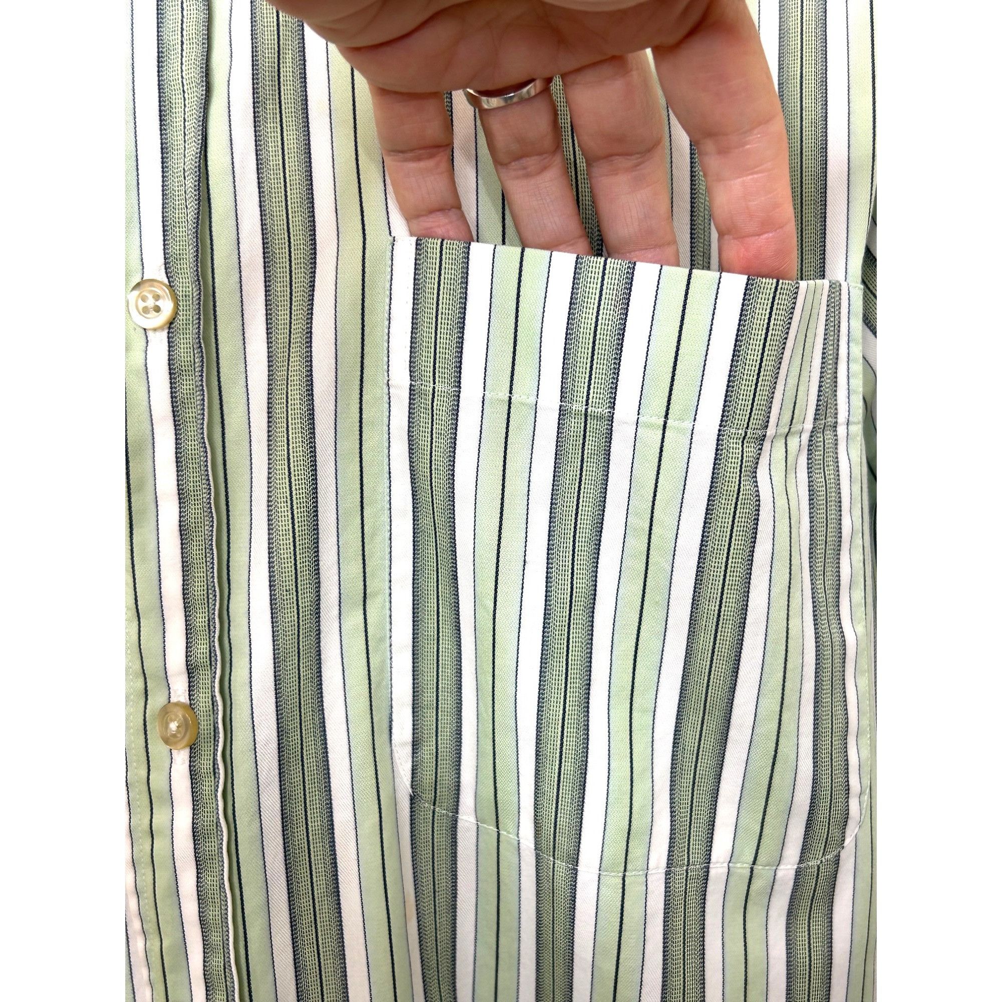 Other Charles Tweed Men’s Shirt Button Down Striped Long Sleeve XX Size US XXL / EU 58 / 5 - 9 Thumbnail