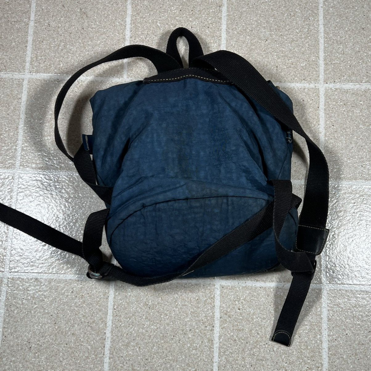 Vintage Kipling Archival vintage nylon drawstring bag backpack Size ONE SIZE - 5 Thumbnail