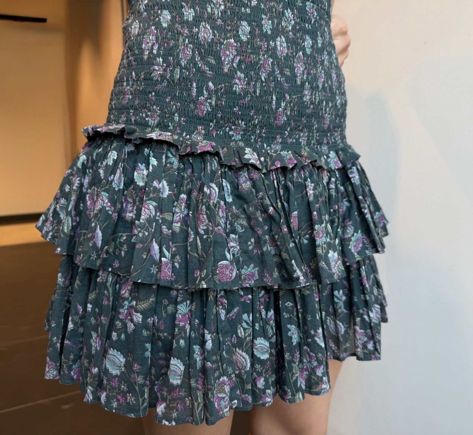 Isabel Marant Etoile Isabel Marant Etoile Naomi Floral Mini Skirt Size 42 Size 26" / US 2 / IT 38 - 2 Thumbnail