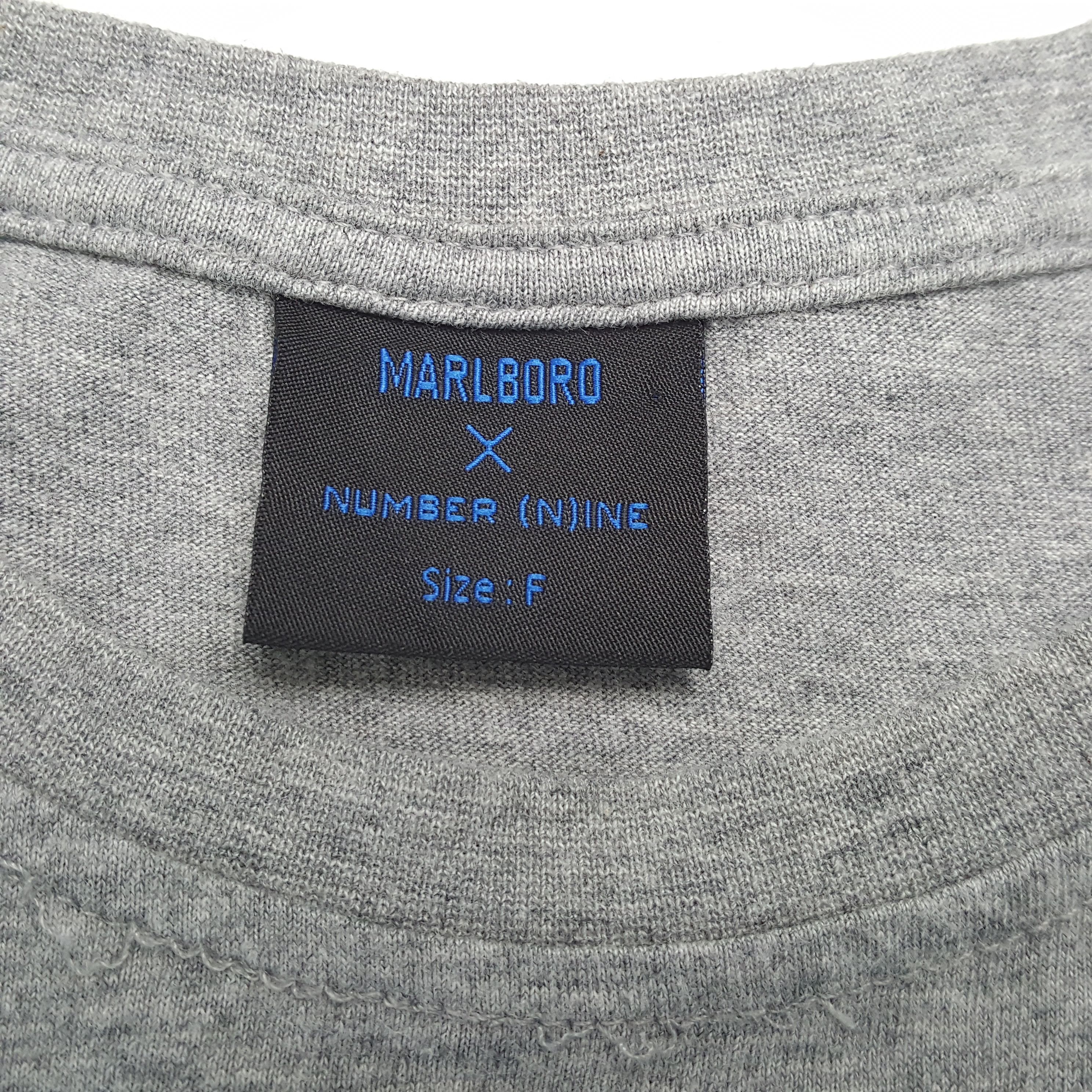 Marlboro × Number (N)ine × Vintage MARLBORO x NUMBER (N)INE Moon Design Style Streetwear Tshirt Size US M / EU 48-50 / 2 - 7 Thumbnail