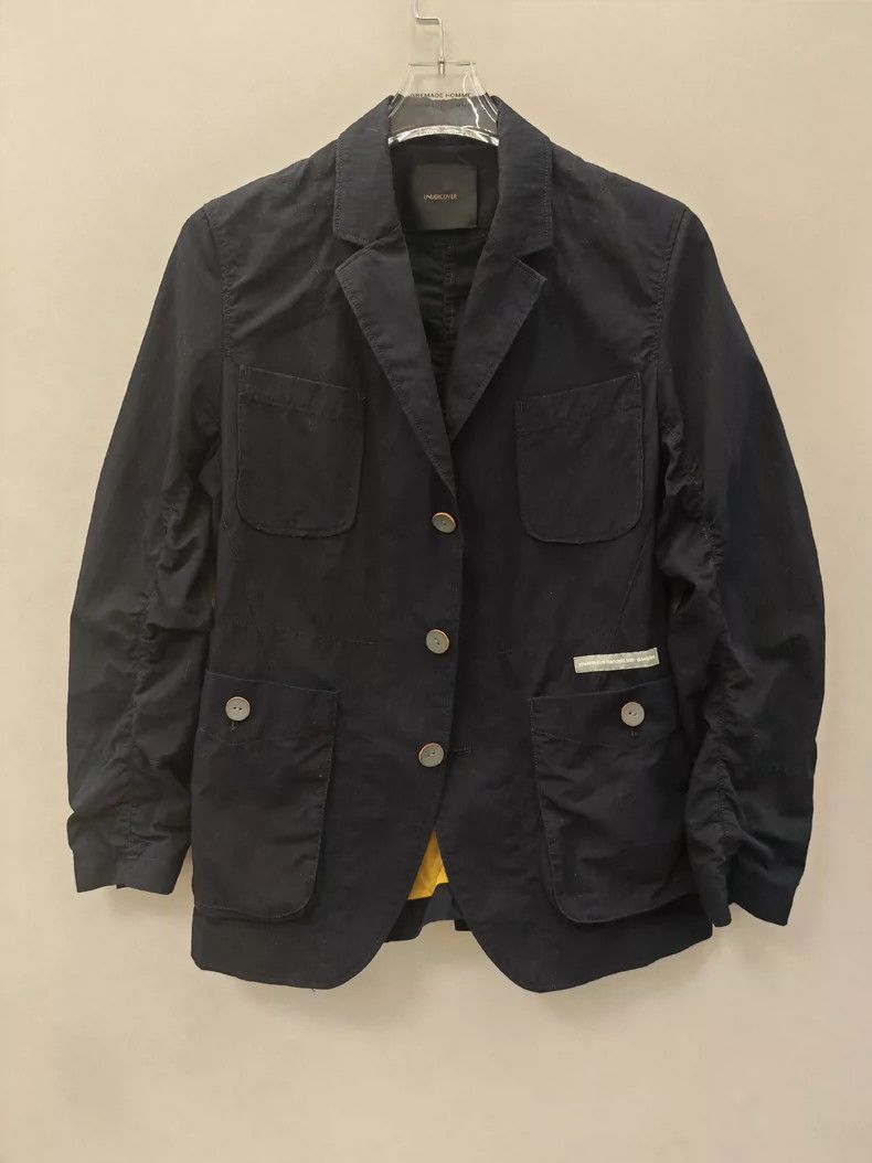 UNDERCOVER size 2 17 SS pleated work blazer 2505-Nextarrow