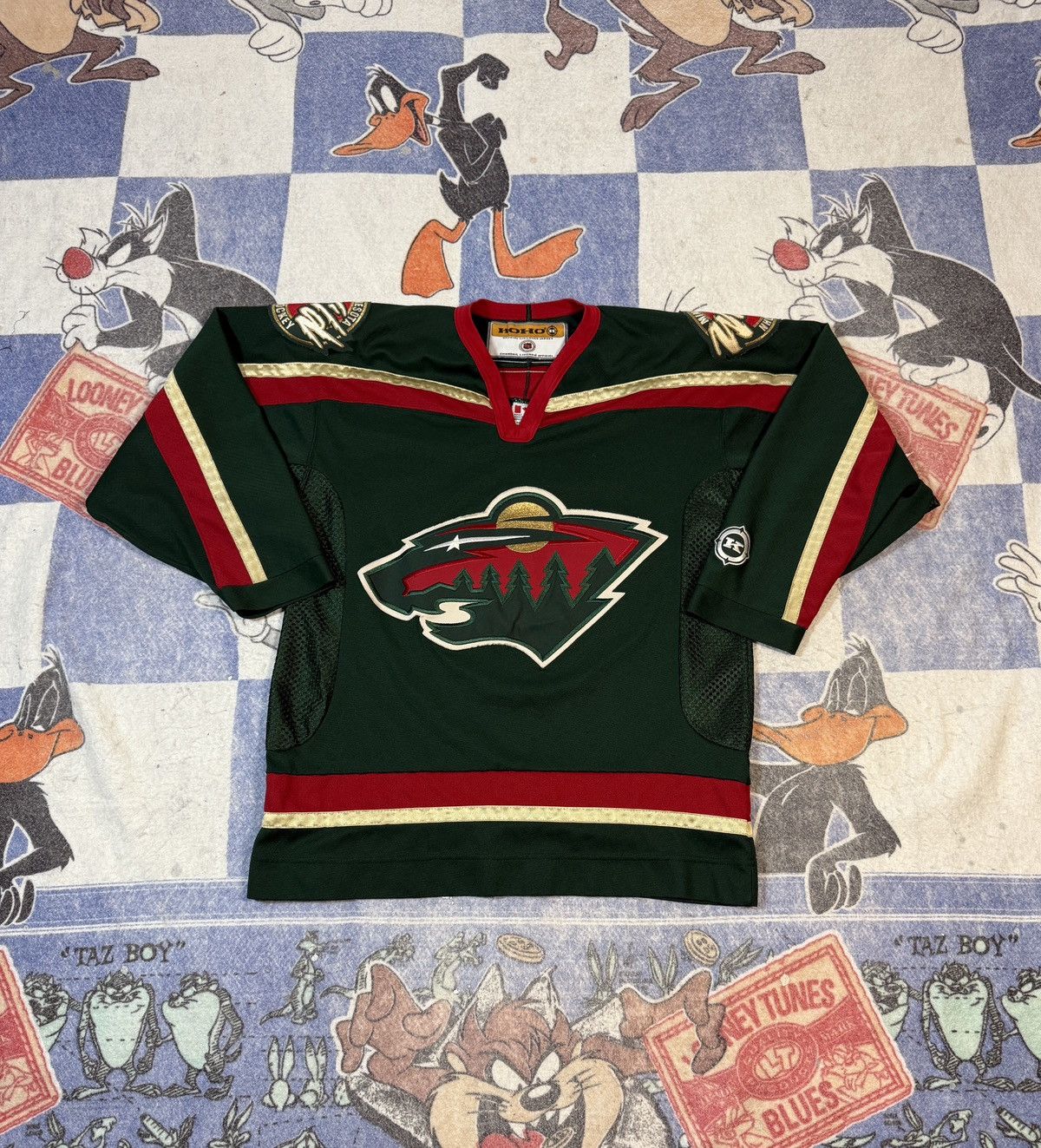 NHL Vintage minnesota wild blank jersey Size US M / EU 48-50 / 2 - 1 Thumbnail