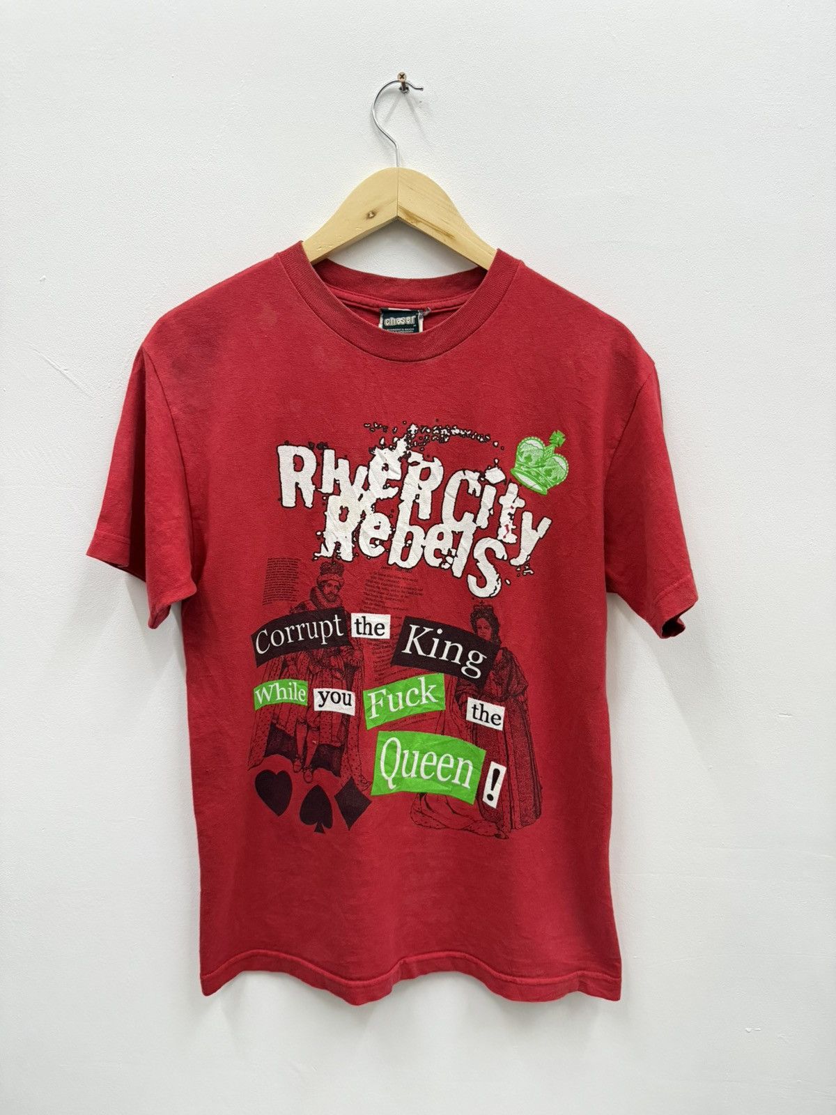 Band Tees Vintage River City Rebels Corrupt The King Tee Size US M / EU 48-50 / 2 - 1 Thumbnail