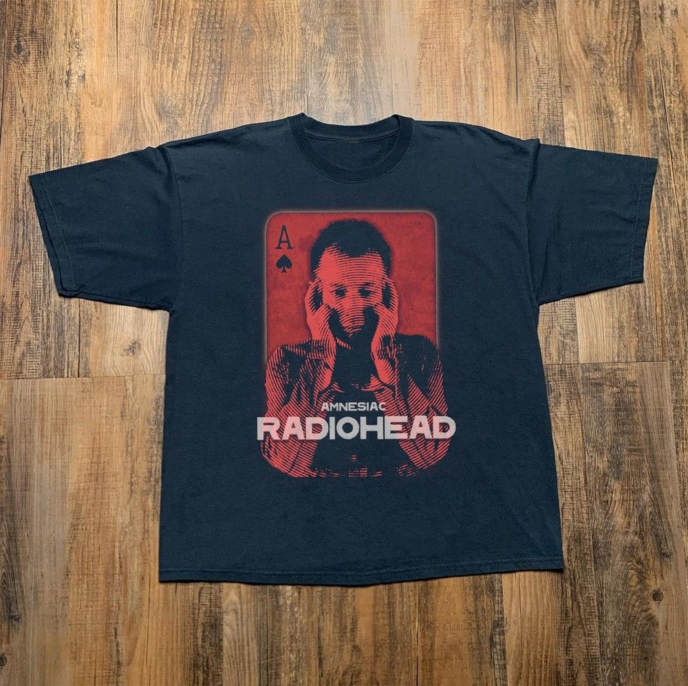 Other Radiohead Amnesiac Thom Yorke Black Unisex T-shirt Size US M / EU 48-50 / 2 - 1 Preview