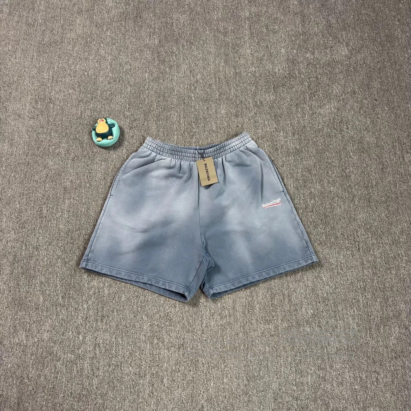Balenciaga Balenciaga Coke Print Logo Blue Shorts. Size US 26 / EU 42 - 1 Thumbnail