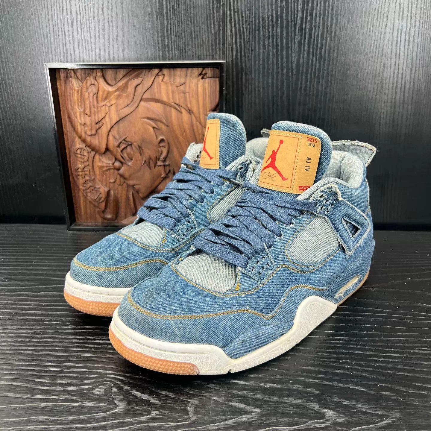 Levi's AJ4 x Levi's Blue 43 New Size US 10 / EU 43 - 1 Thumbnail