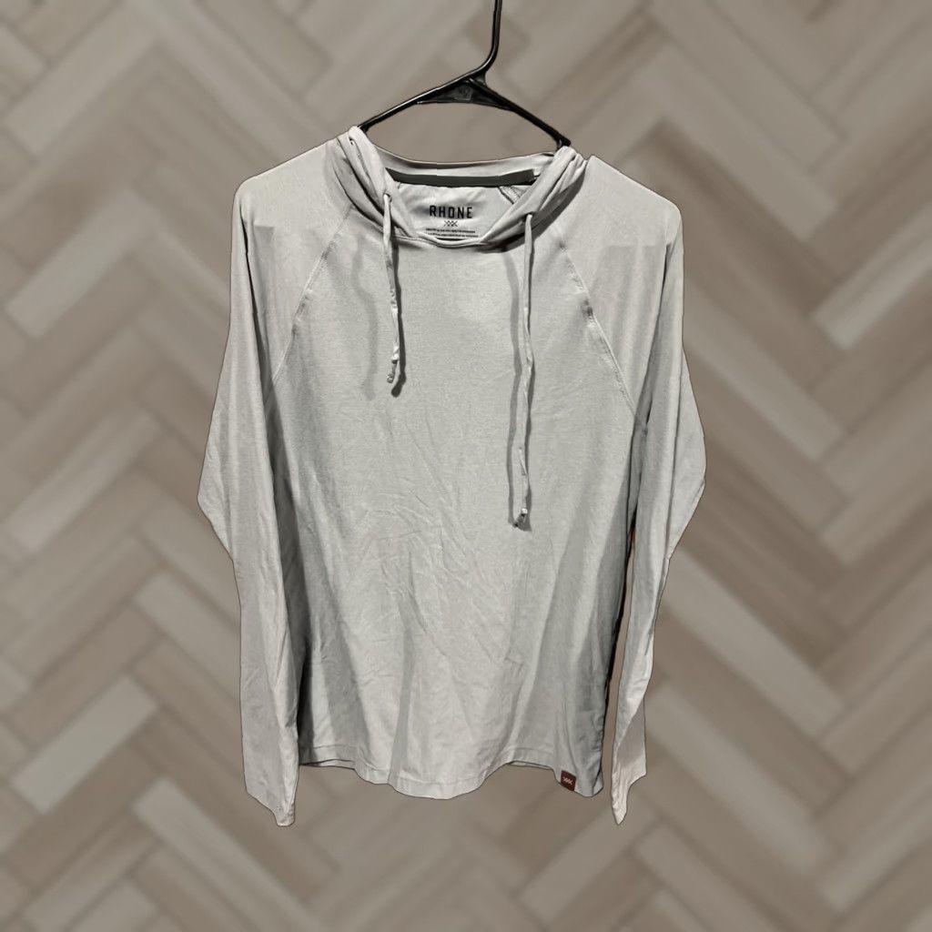 Rhone Rhone Hoodie Pullover Mens S Gray Lightweight Athleisure 100724 Size US S / EU 44-46 / 1 - 1 Thumbnail
