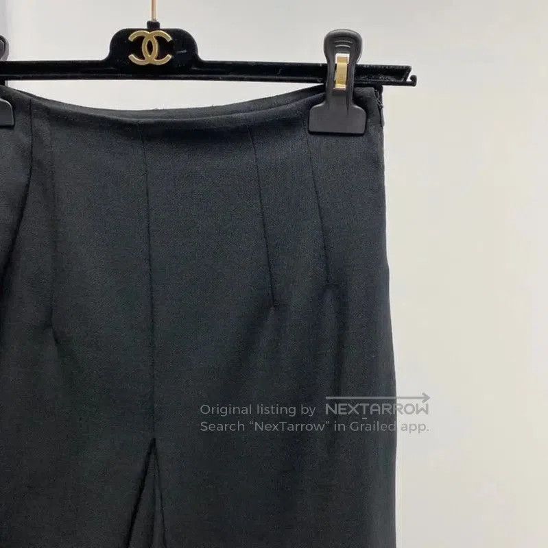 Max Mara MaxMara Casual Black Wool Trousers for Women . Size 23" - 3 Thumbnail