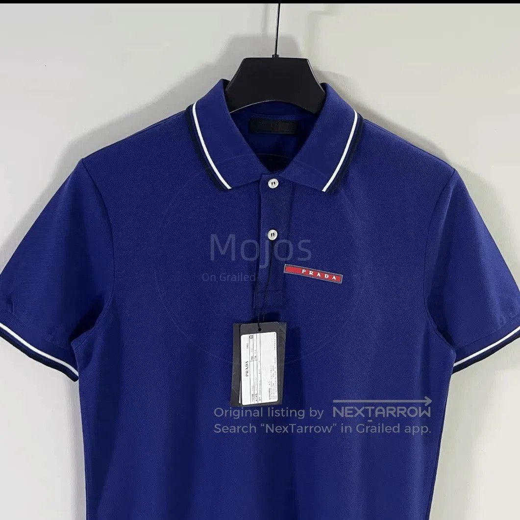 Prada Prada Logo Red Label White Line Polo. Size US S / EU 44-46 / 1 - 3 Thumbnail