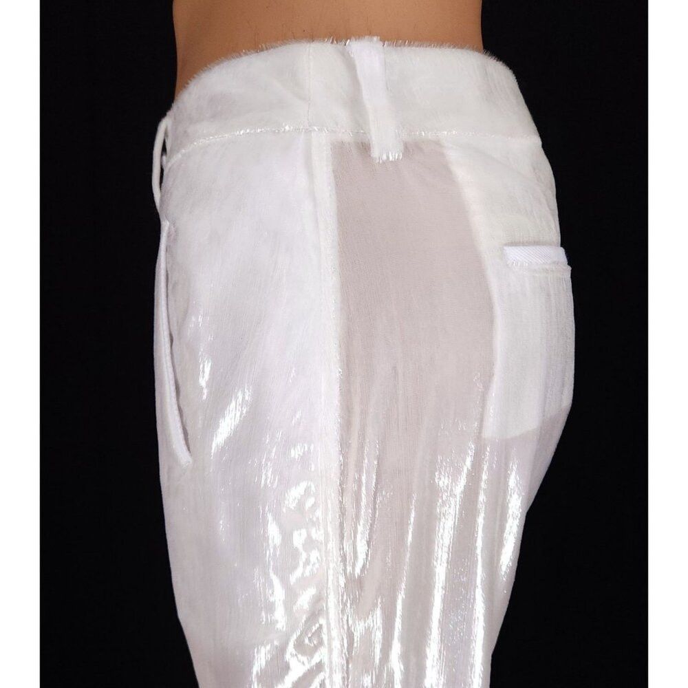 032c 032c The Magic Pants Size 40 L Womens White Trousers $495 Size 34" / US 12 / IT 48 - 5 Thumbnail