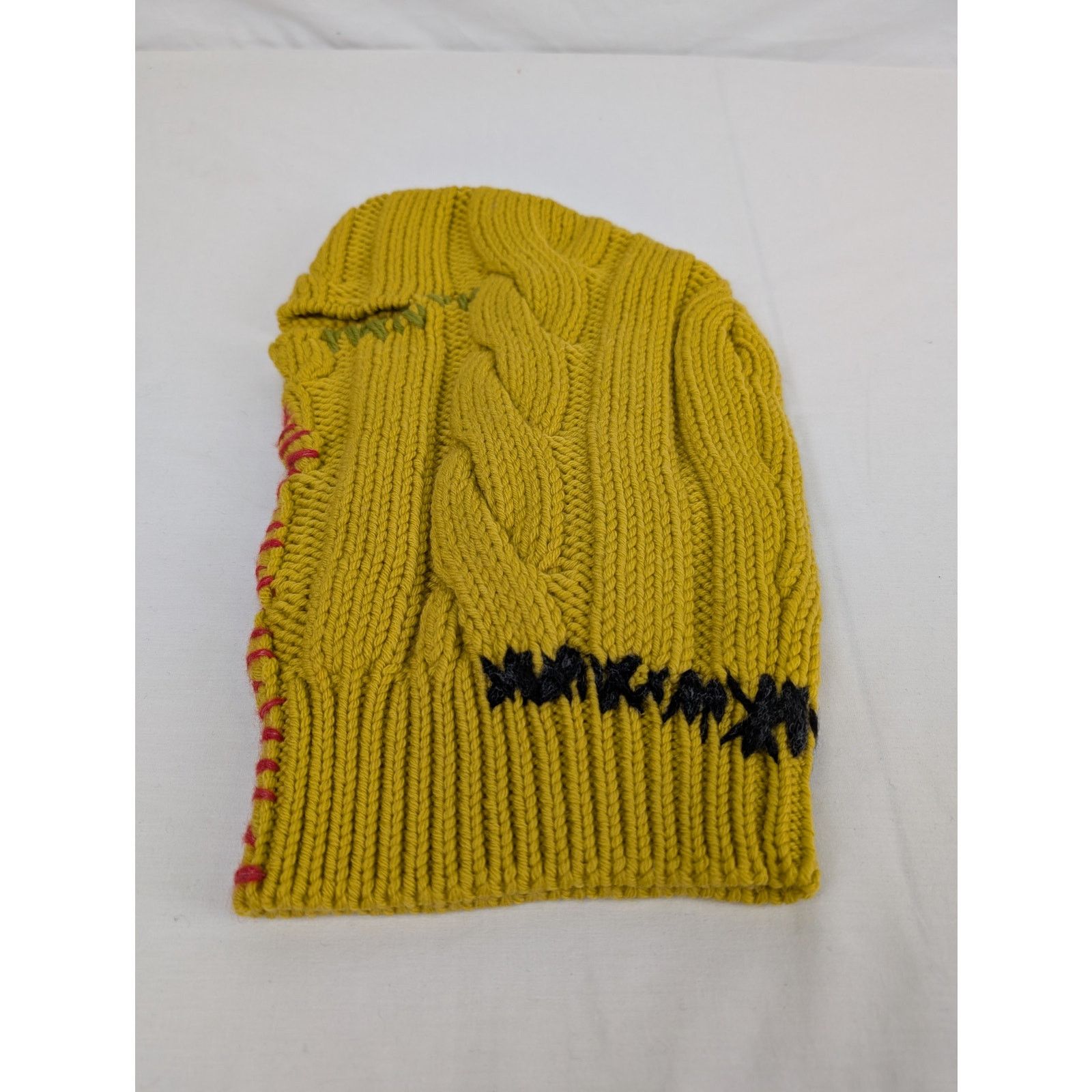 Marni o1rshd1 Size: L / Balaclava Scarf Cap / Hat in Yellow Size ONE SIZE - 3 Thumbnail