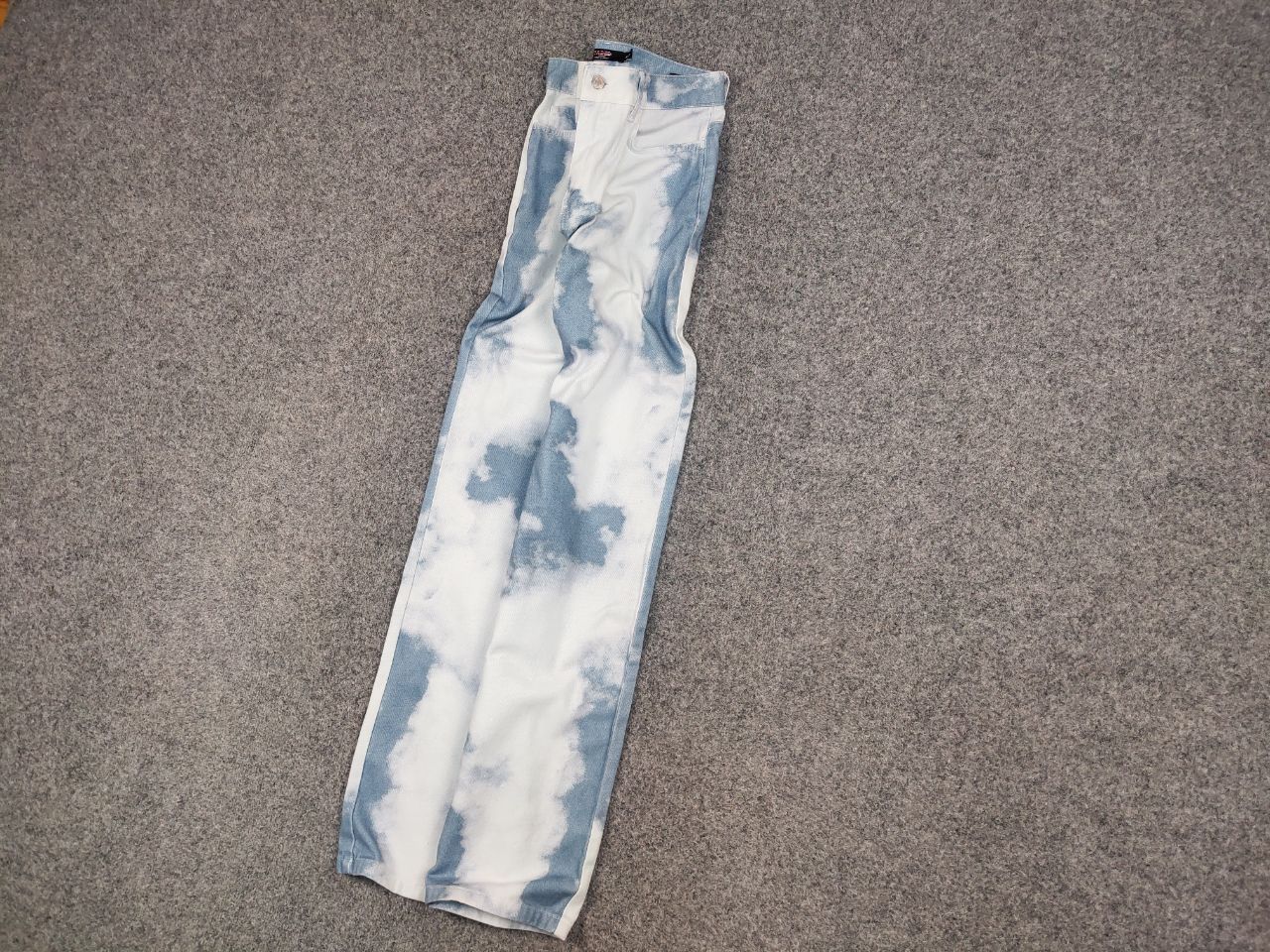 Jaded London Jaded London Boyfriend Sky Blue Art Denim Jeans Japan Style Size US 29 - 4 Thumbnail