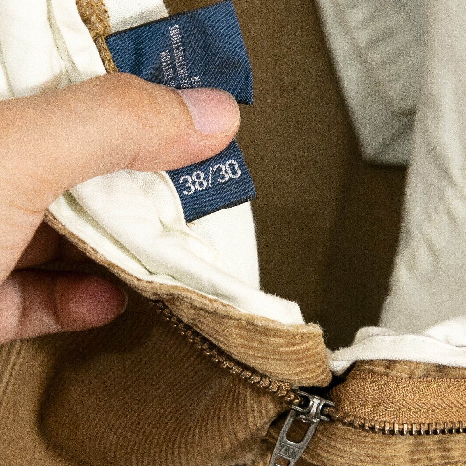 Polo Ralph Lauren × Vintage Vintage Polo Ralph Lauren Preston Corduroy Pants 38x29 Size US 38 / EU 54 - 7 Thumbnail