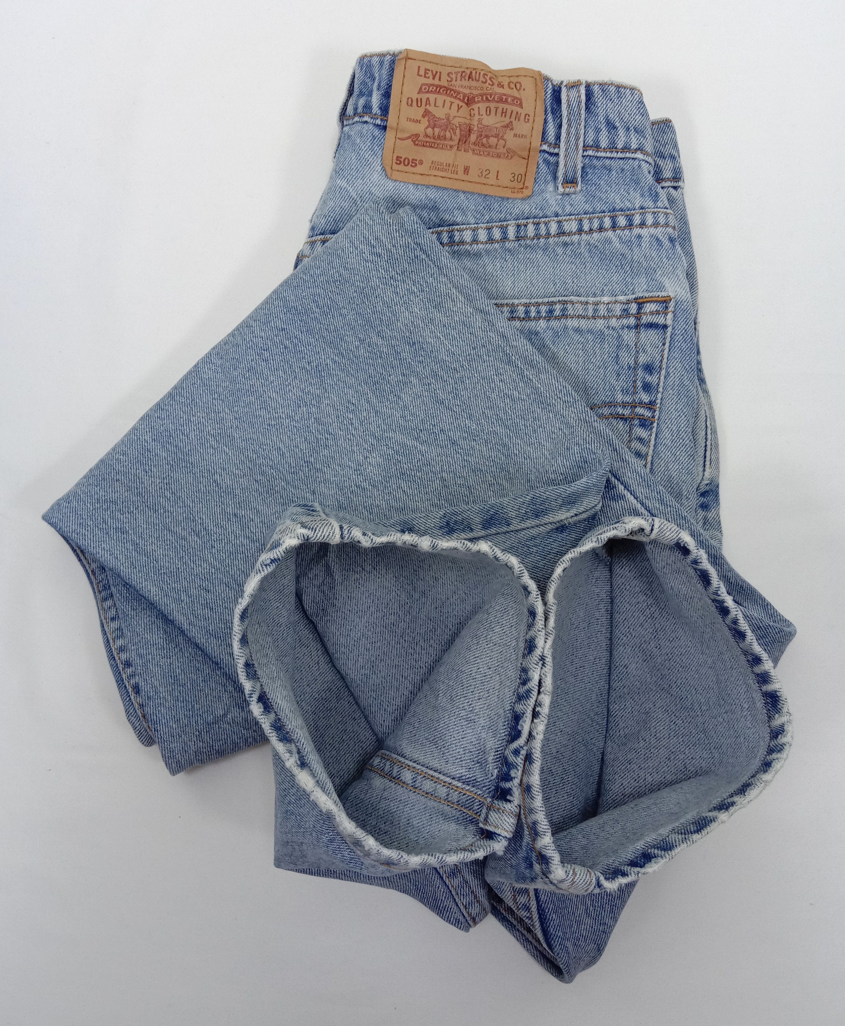 Levi's Vintage 90s Levi's 505 Jeans Regular Fit Straight Leg Denim Size US 30 / EU 46 - 15 Thumbnail