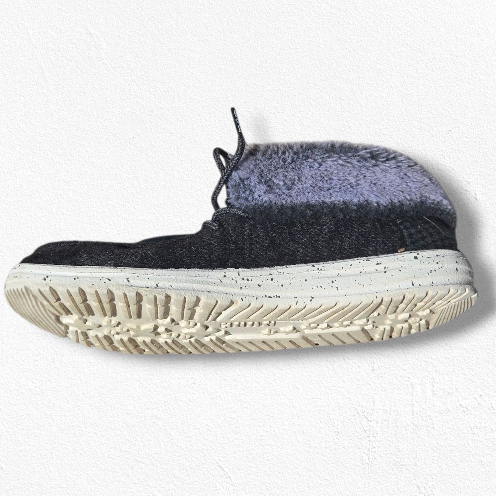 Other Hey Dude Britt Dark Gray Faux Fur Chukka Moccasins Size 7 Size US 7 / IT 37 - 11 Thumbnail