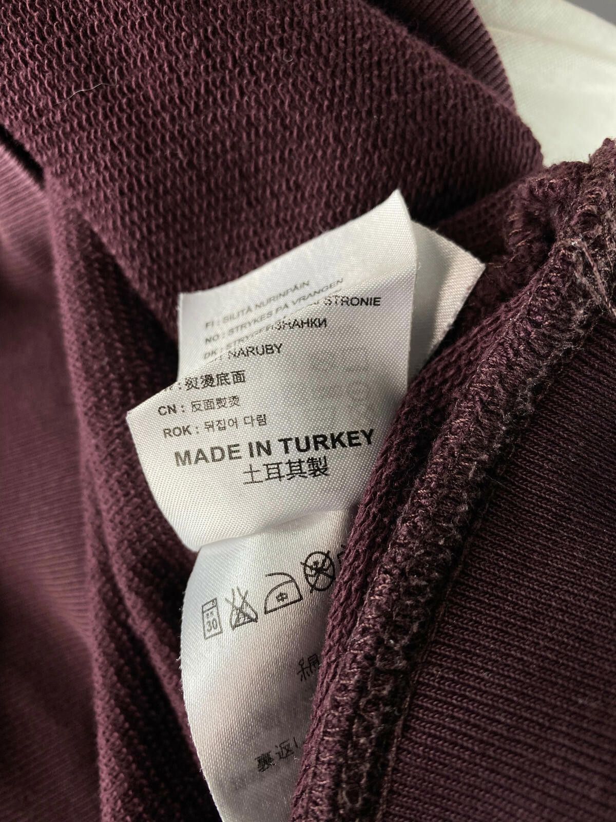 Carhartt Men Carhartt Burgundy Big Logo Long Sleeve Sweater Size XS Size US XS / EU 42 / 0 - 10 Thumbnail